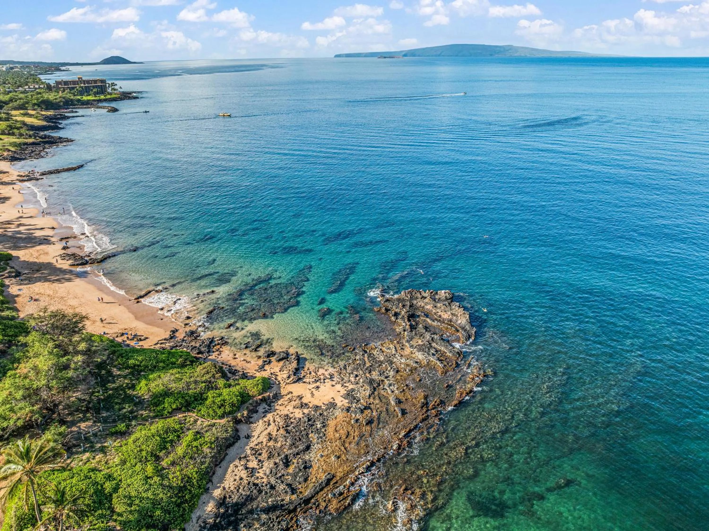 Bird's eye view in Steps to Beach Shops and Dining with Beautiful Views