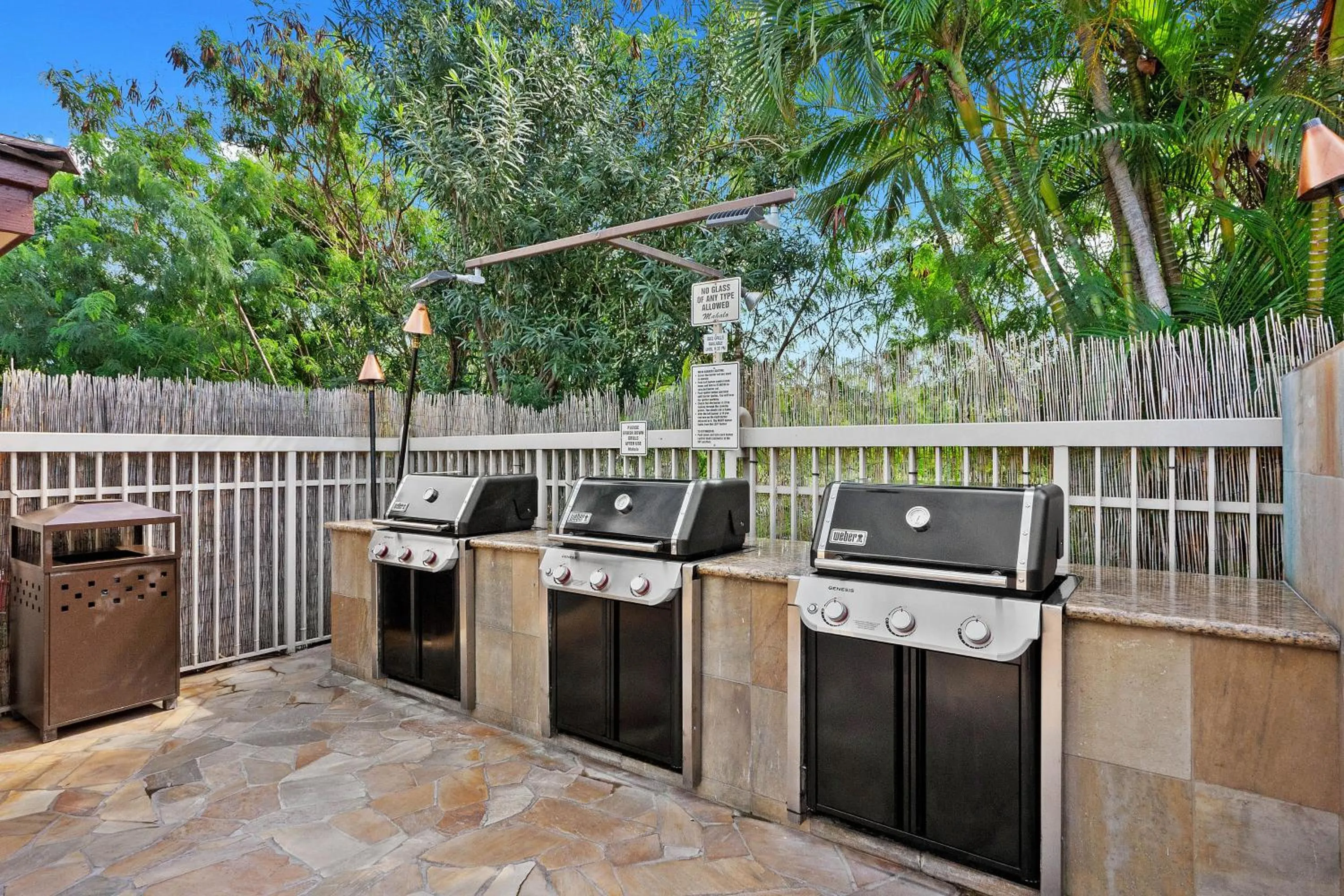BBQ facilities in Steps to Beach Shops and Dining with Beautiful Views