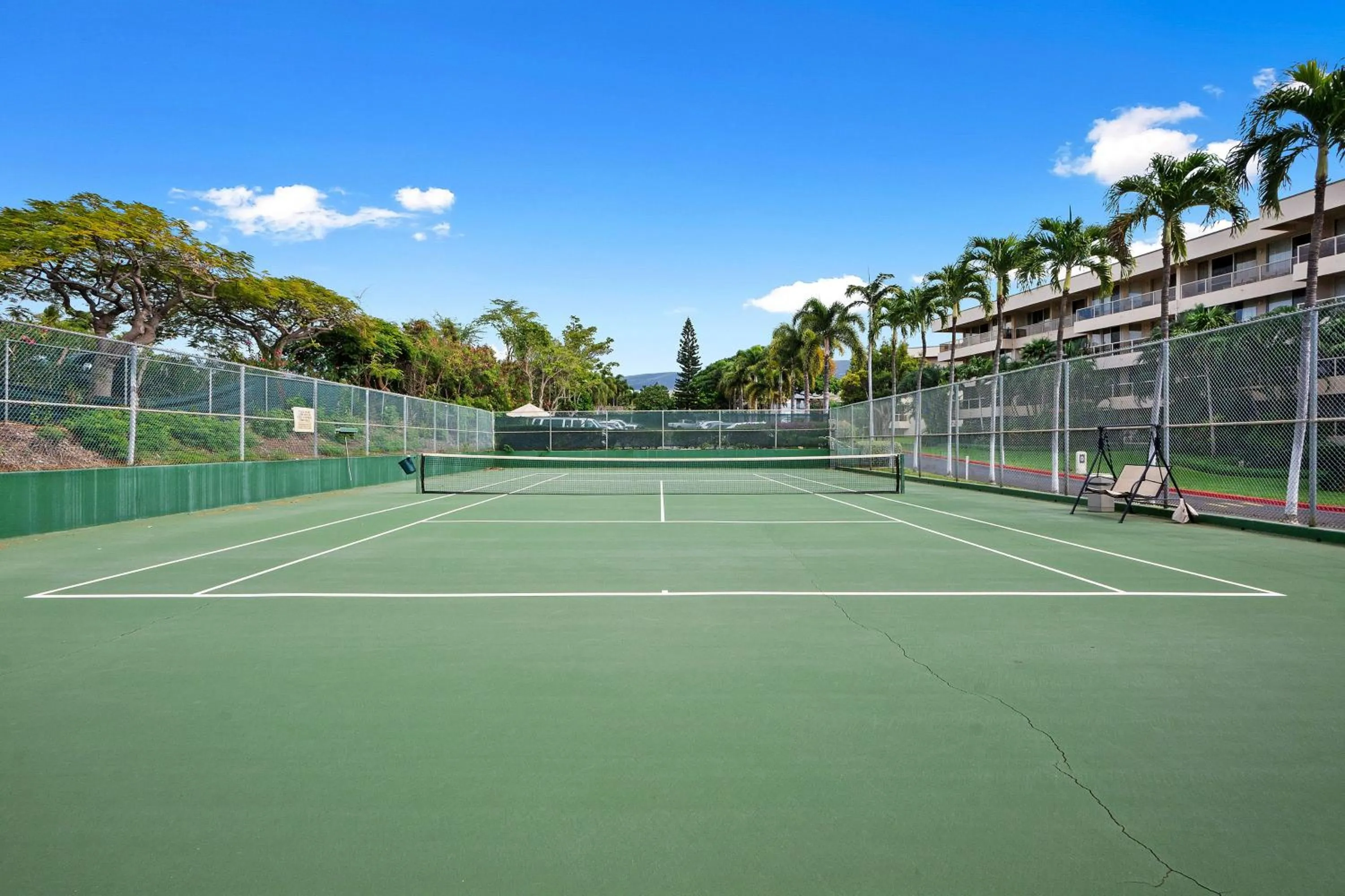 Tennis court in Steps to Beach Shops and Dining with Beautiful Views