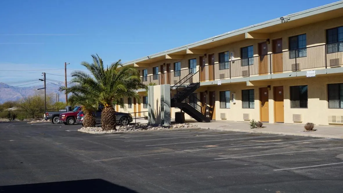 Property building in Travel Inn Tucson