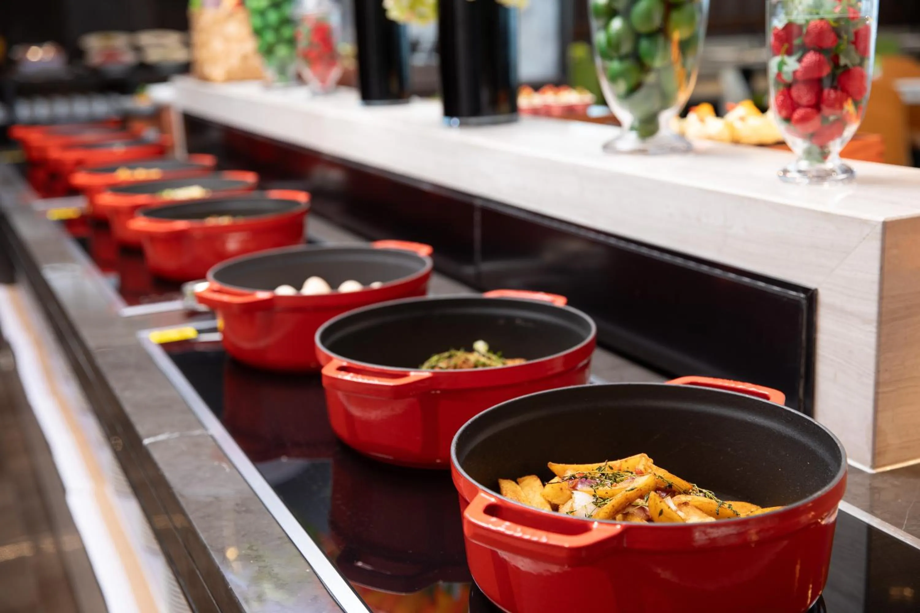 Breakfast in 广州新塘站希尔顿欢朋酒店