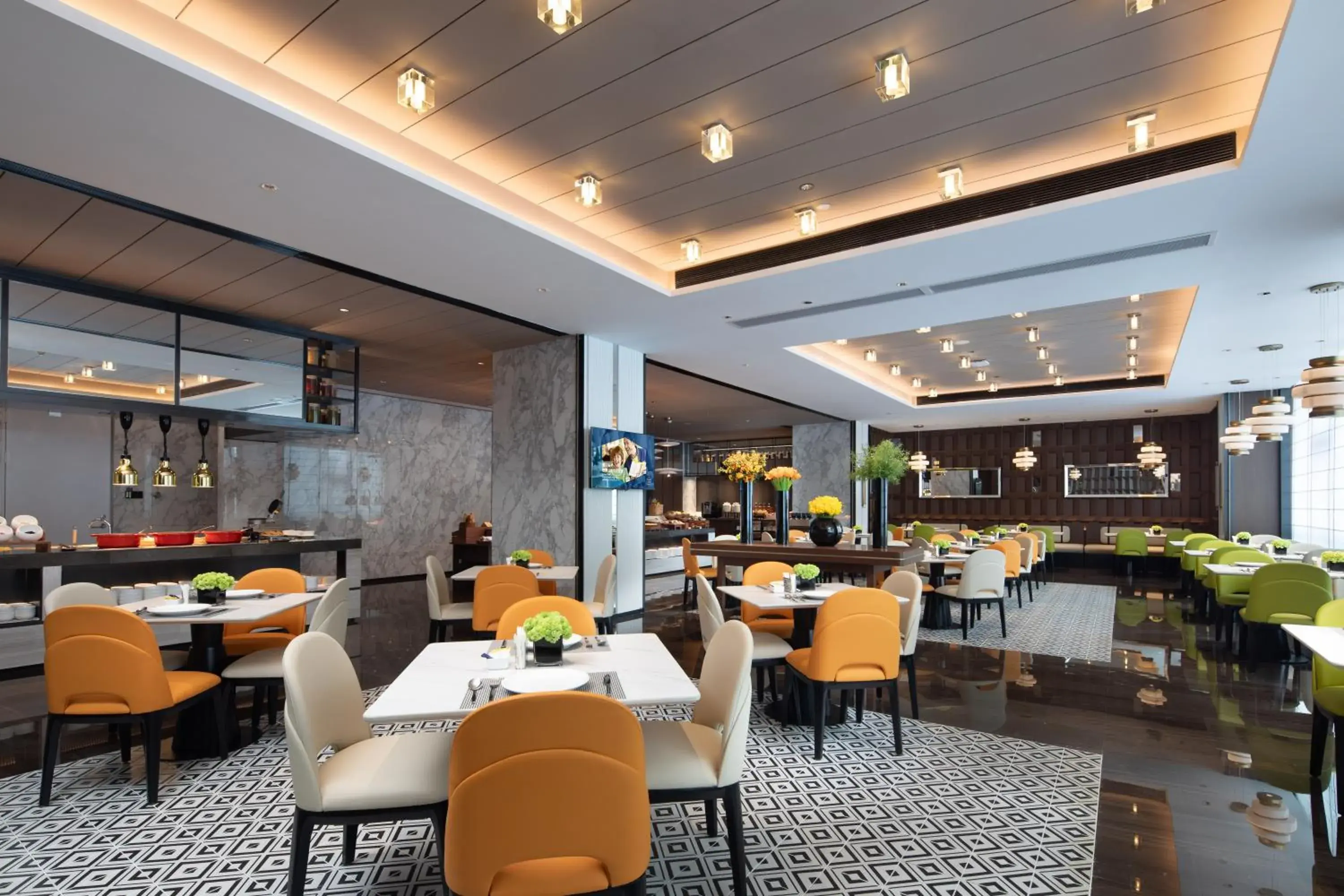 Restaurant/places to eat in Hampton by Hilton Guangzhou Xintang-Free Canton Fair Shuttle Restaurant/places to eat in Hampton by Hilton Guangzhou Xintang-Free Canton Fair Shuttle