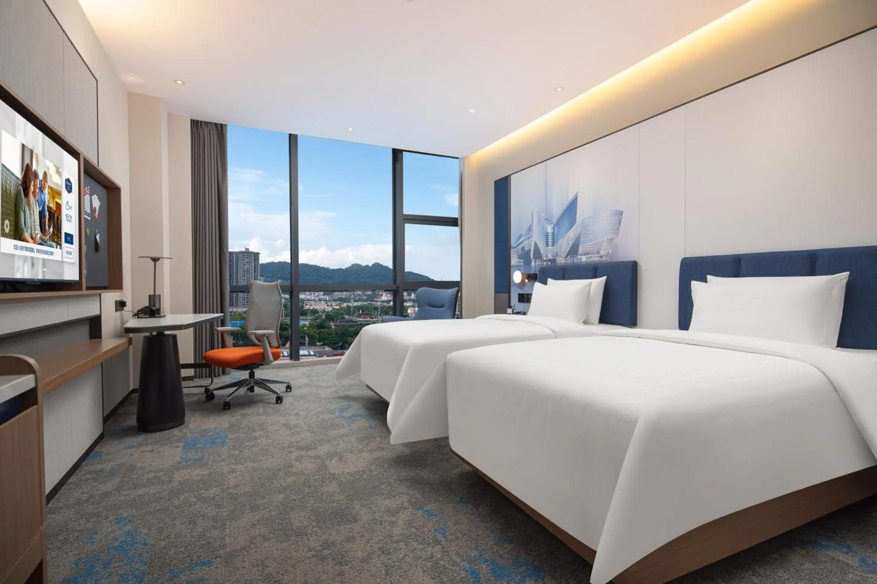 Bedroom, Bed in Hampton by Hilton Guangzhou Xintang-Free Canton Fair Shuttle Bedroom, Bed in Hampton by Hilton Guangzhou Xintang-Free Canton Fair Shuttle