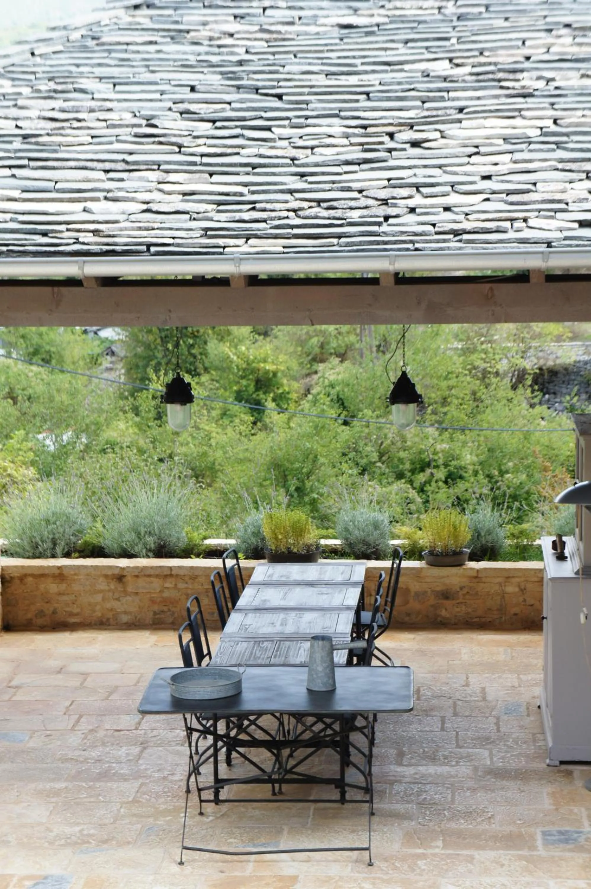 Patio in "Apeiros Chora" Hotel, Zagori