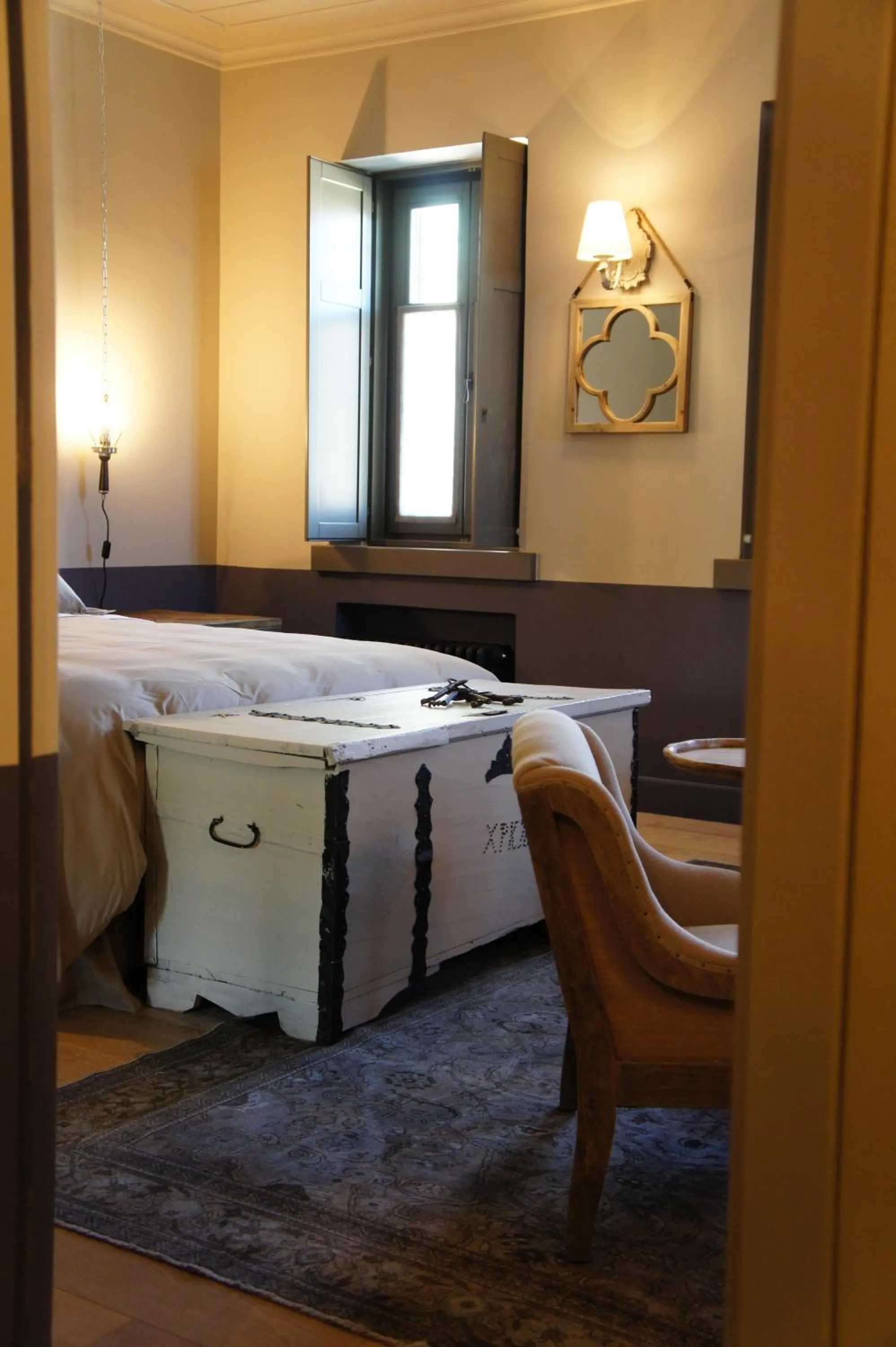 Bed in "Apeiros Chora" Hotel, Zagori