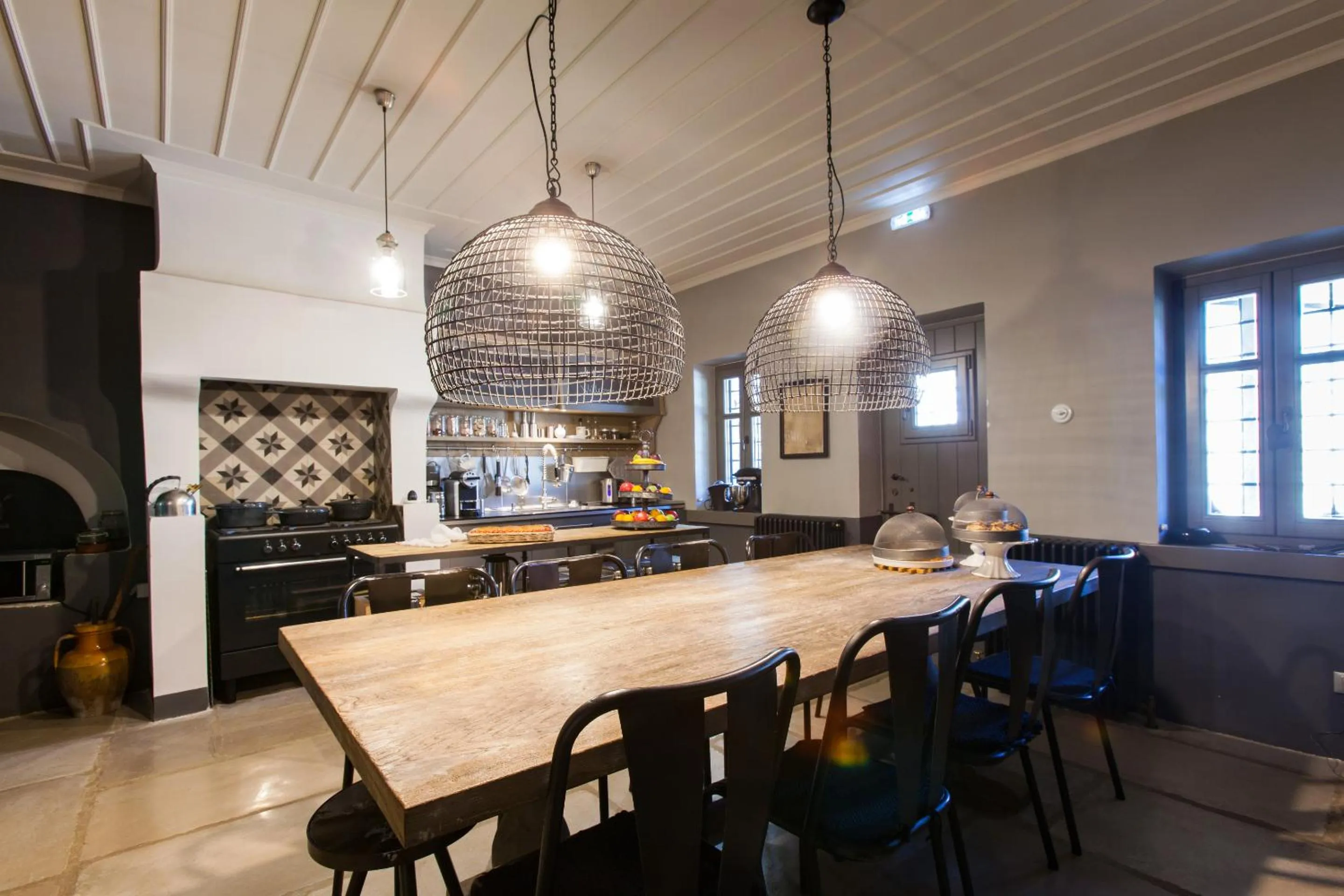 Seating area in Apeiros Chora Hotel