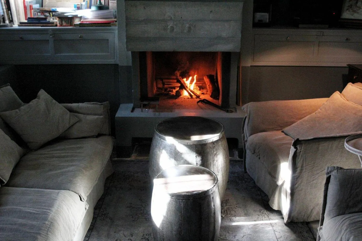 Living room in "Apeiros Chora" Hotel, Zagori
