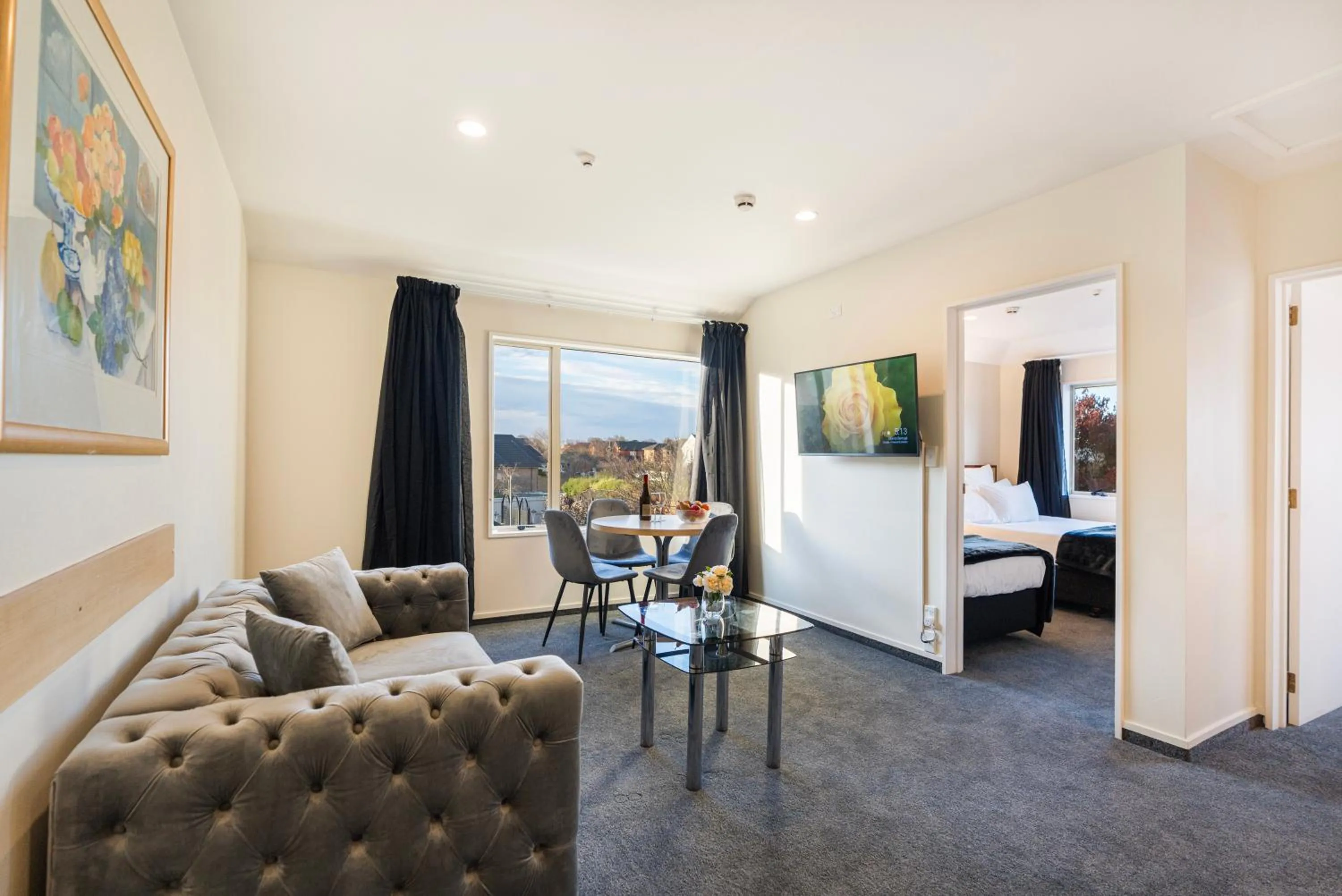 Bed in Daffodil Motel