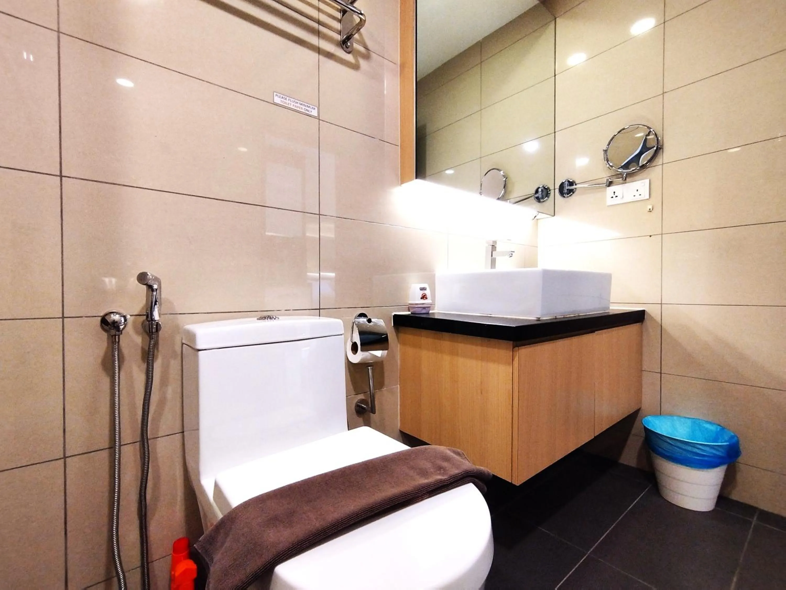 Bathroom in GENTING FoggyCold StayCation AT Ion Delemen By HAPYHOME