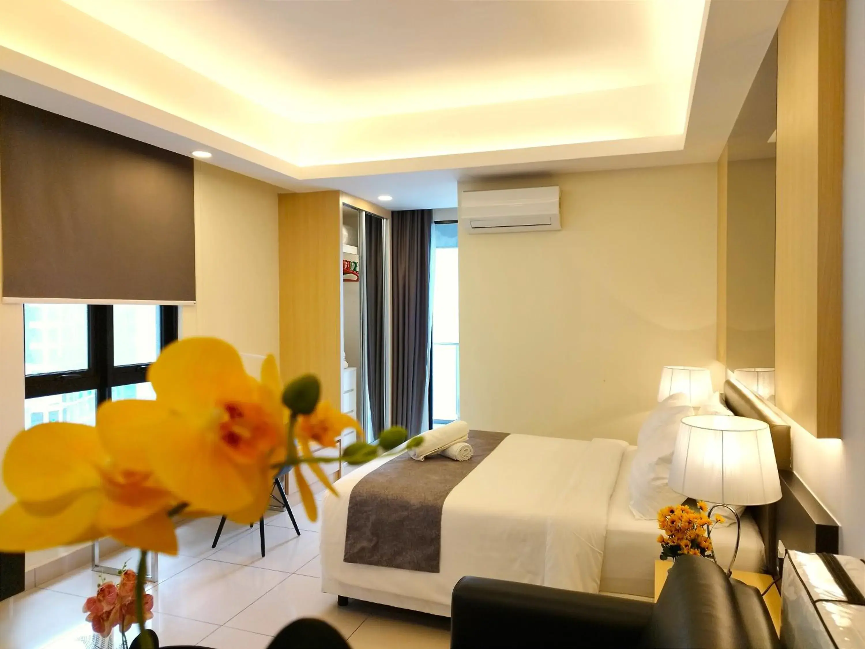 Bedroom, Bed in GENTING FoggyCold StayCation AT Ion Delemen By HAPYHOME Bedroom, Bed in GENTING FoggyCold StayCation AT Ion Delemen By HAPYHOME