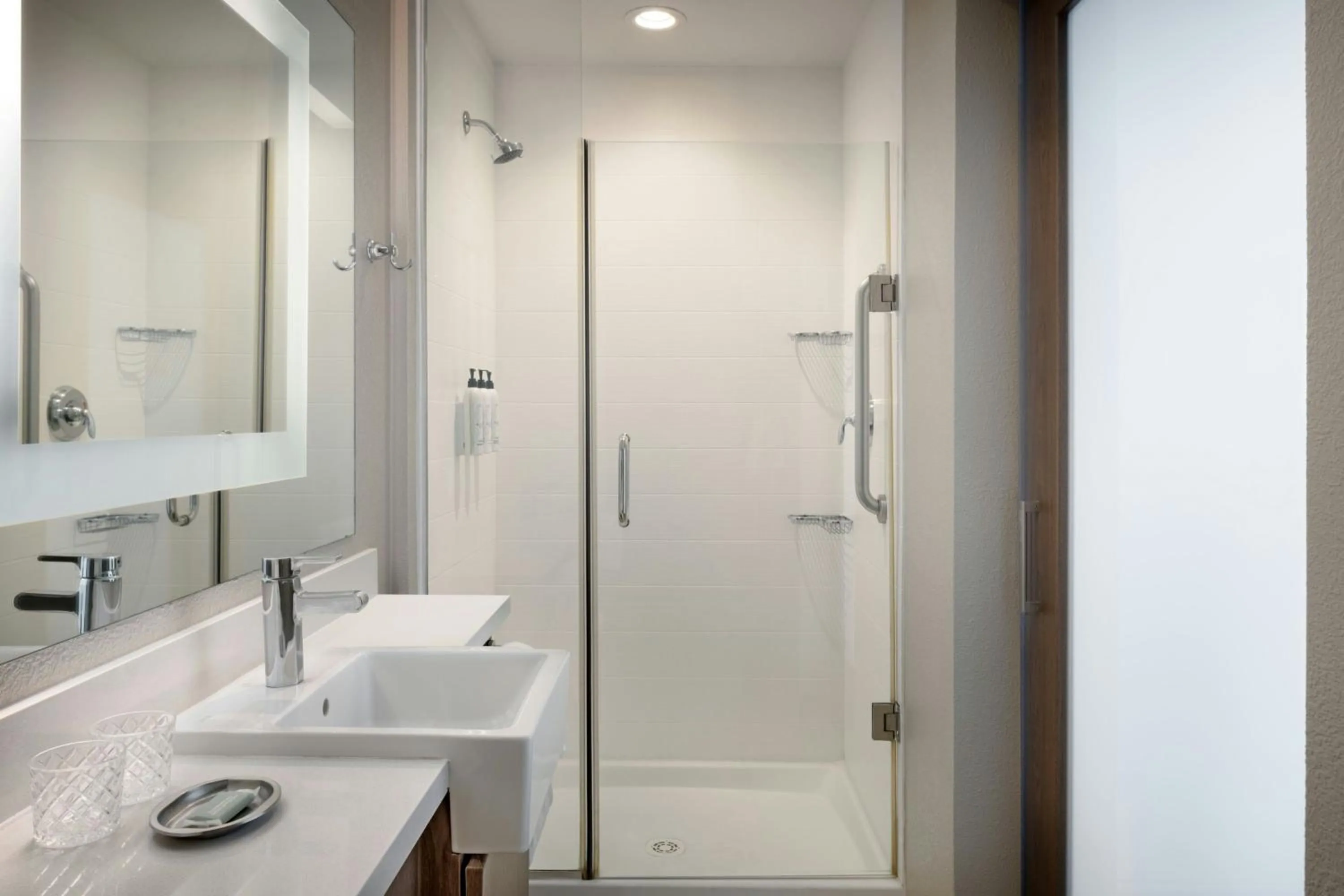Bathroom in SpringHill Suites by Marriott Wichita Airport