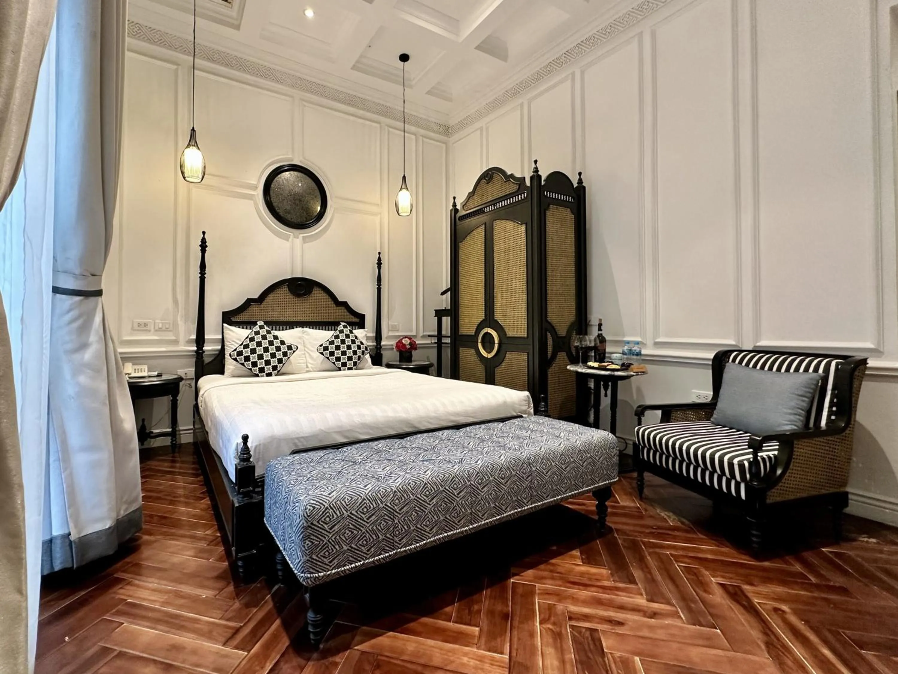 Bed in Hanoi Graceful Hotel and Travel