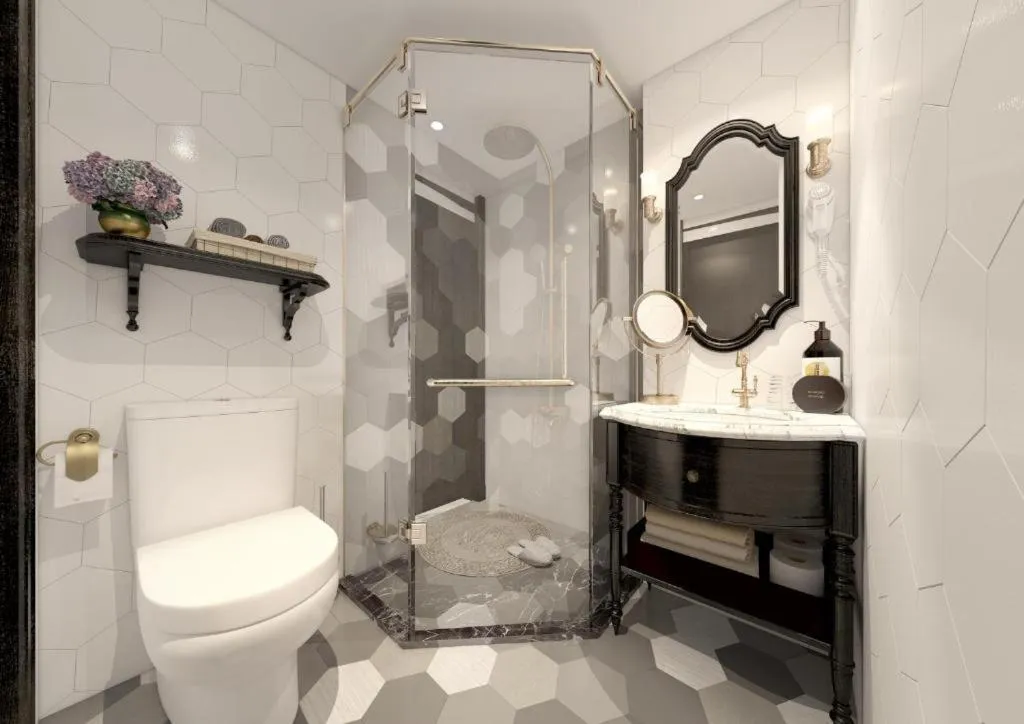 Shower in Hanoi Graceful Hotel and Travel