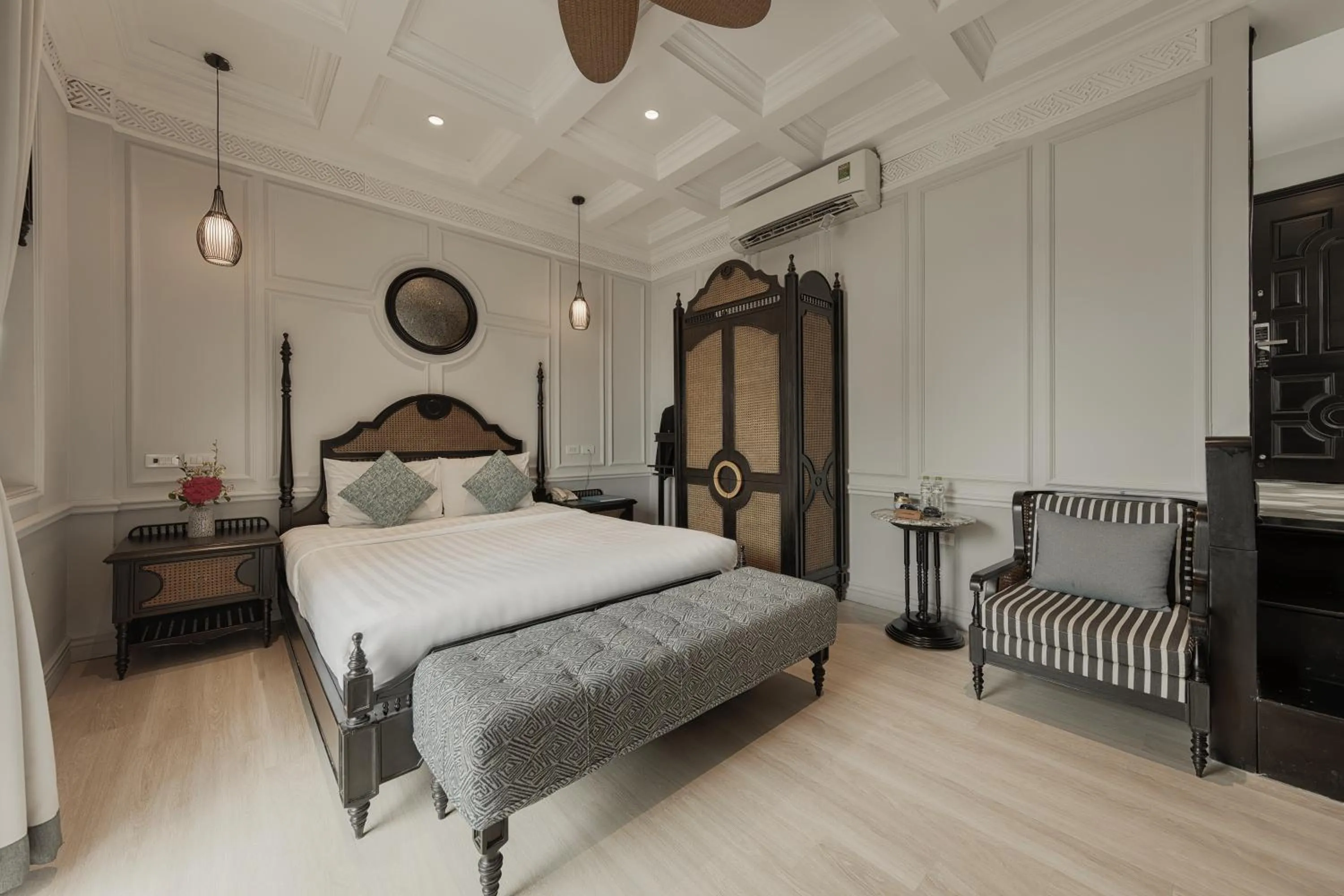 Bed in Hanoi Graceful Hotel and Travel