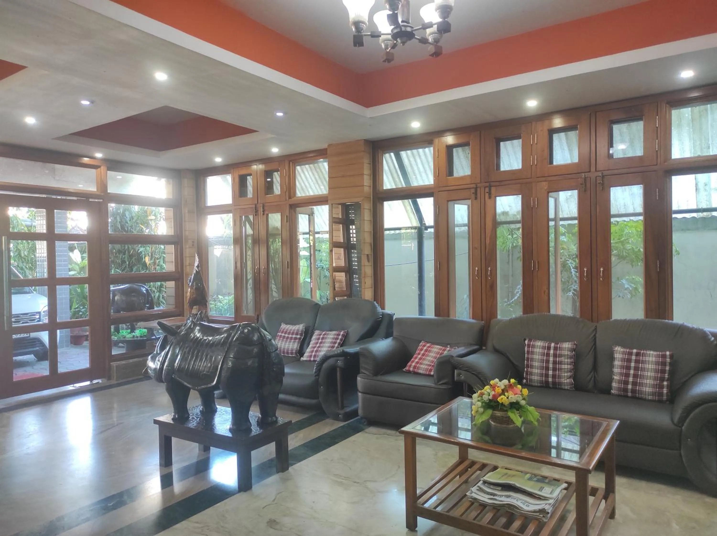 Lobby or reception in Hotel Sanjivani Heritage Top Best Budget Hotels in Dibrugarh, Assam