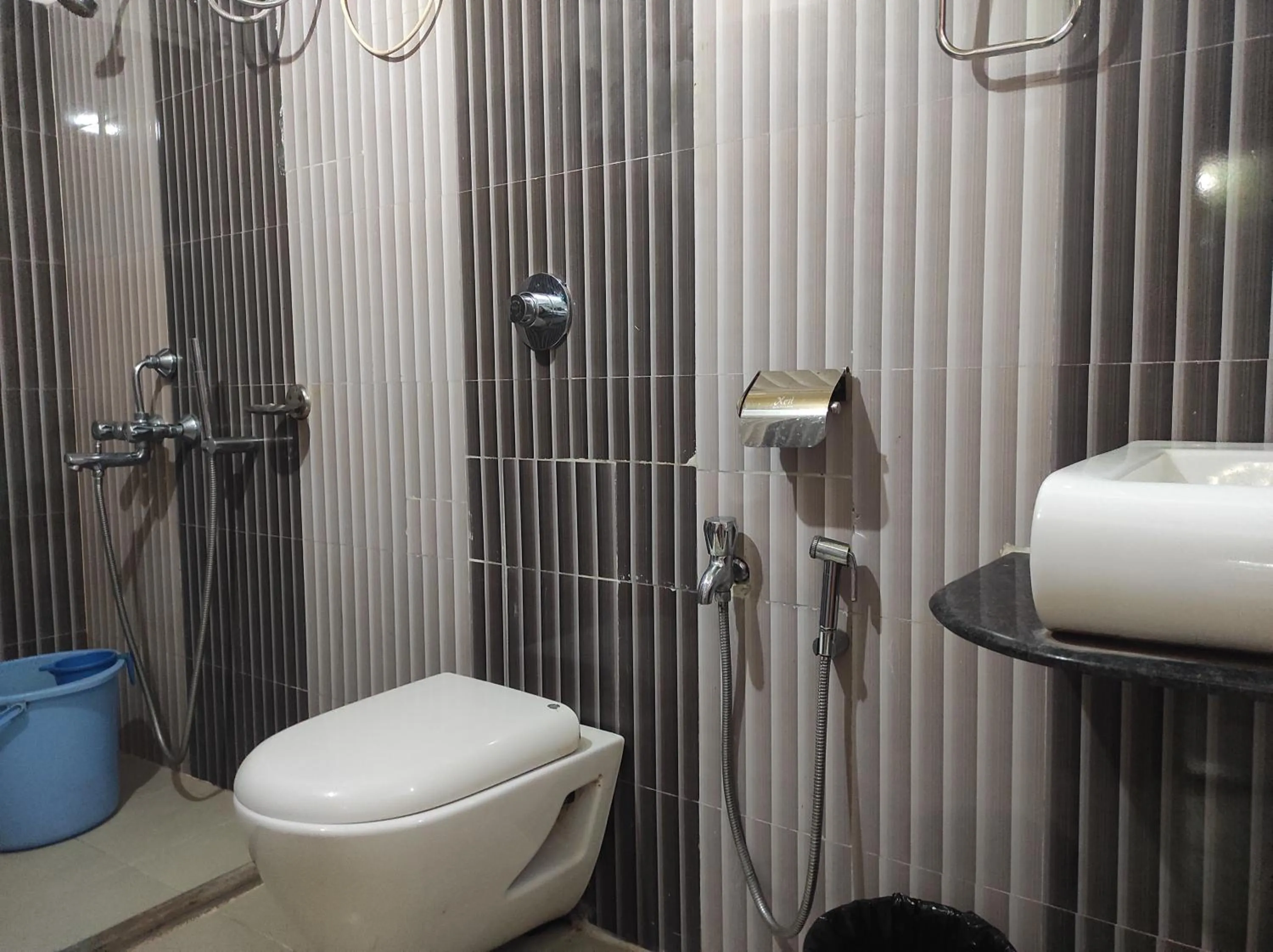 Shower in Hotel Sanjivani Heritage Top Best Budget Hotels in Dibrugarh, Assam