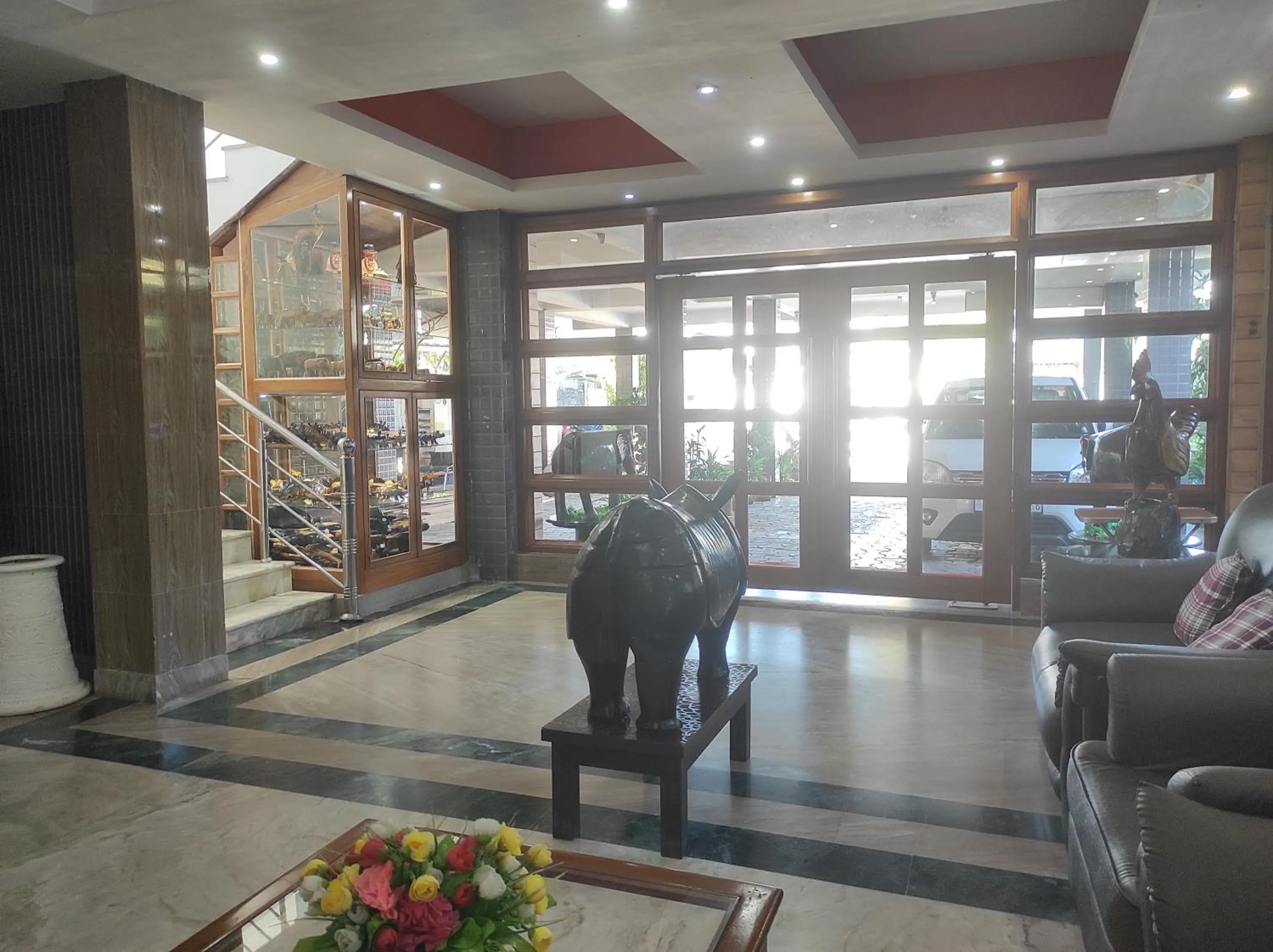 Lobby or reception in Hotel Sanjivani Heritage Top Best Budget Hotels in Dibrugarh, Assam