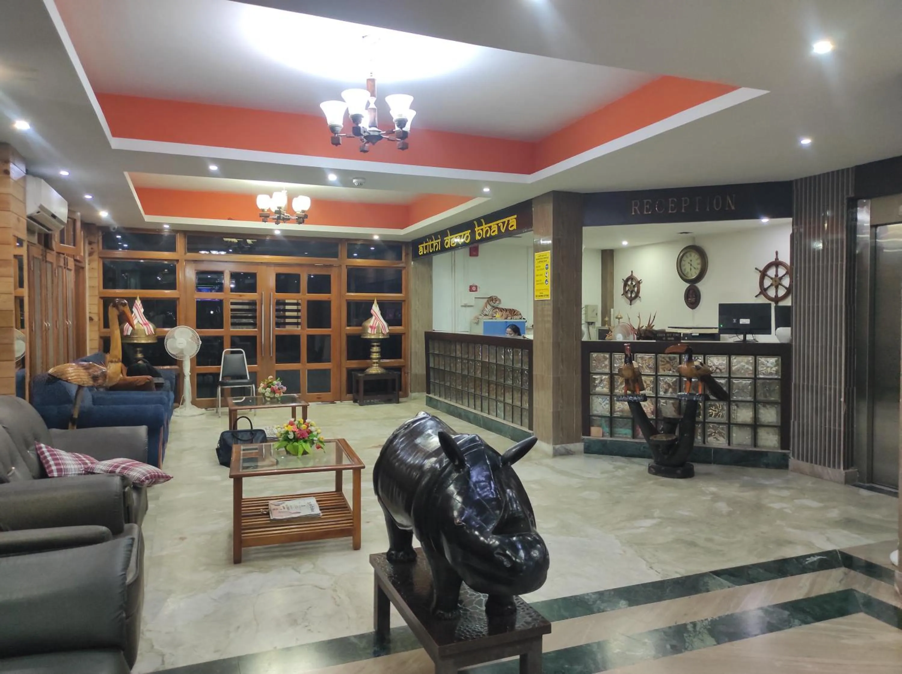 Lobby or reception in Hotel Sanjivani Heritage Top Best Budget Hotels in Dibrugarh, Assam