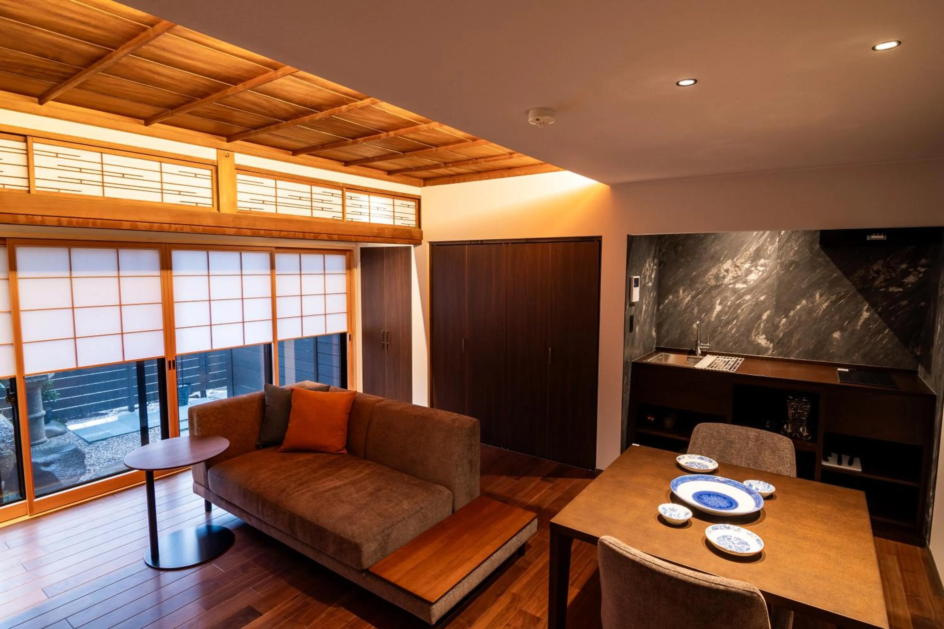 Living room in Auberge Homachi Mikuniminato