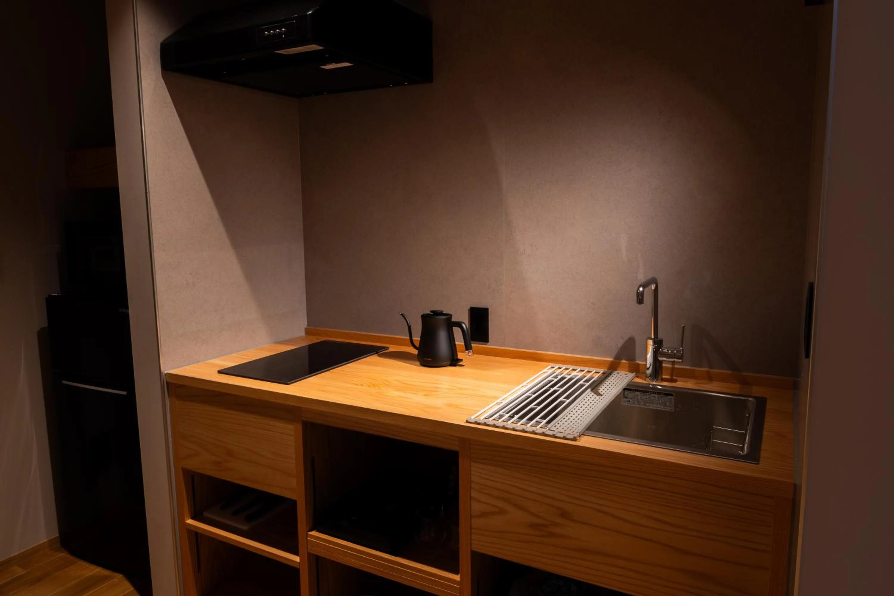 Kitchen or kitchenette in Auberge Homachi Mikuniminato