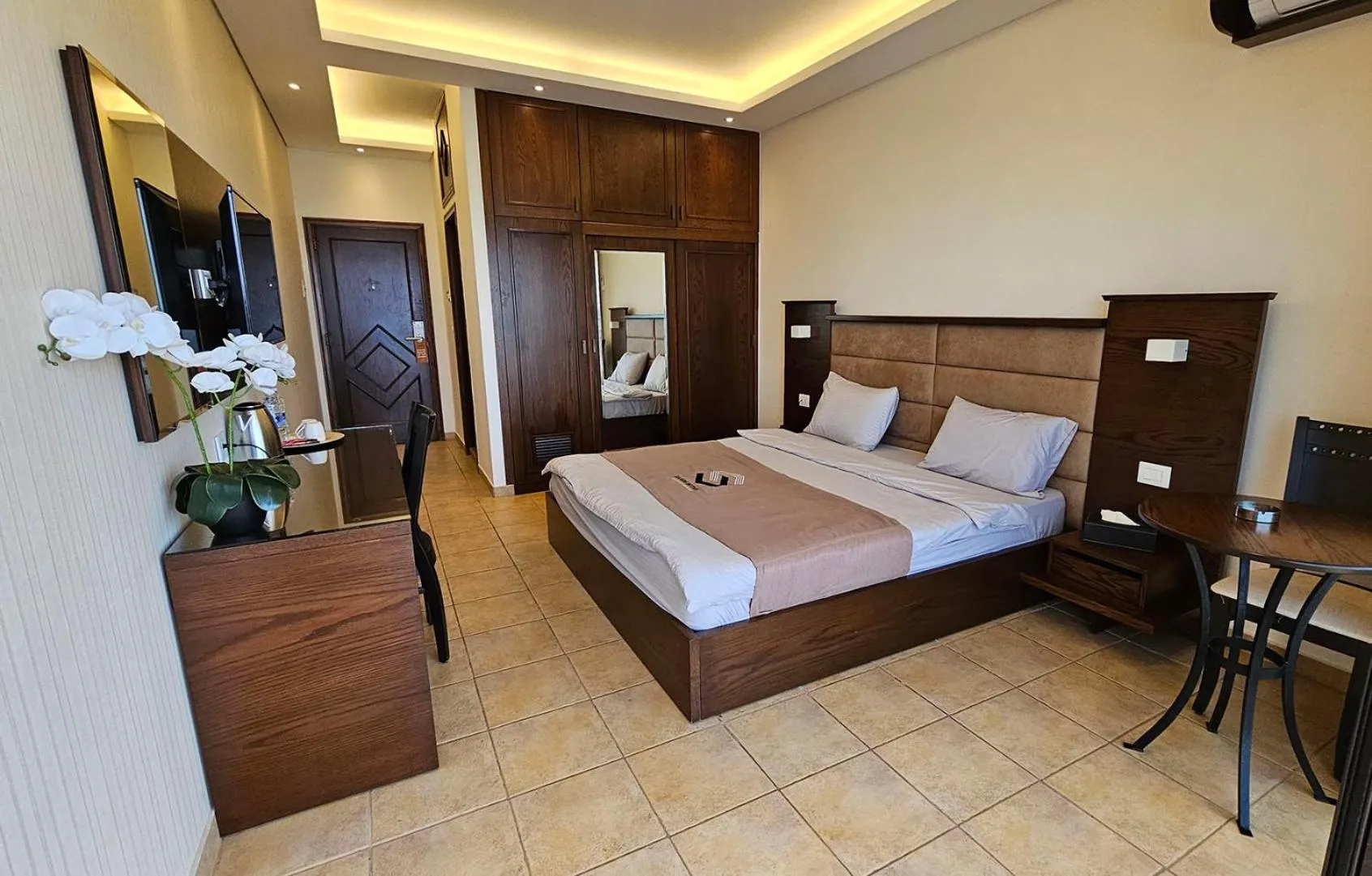 Bed in Sands Hotel