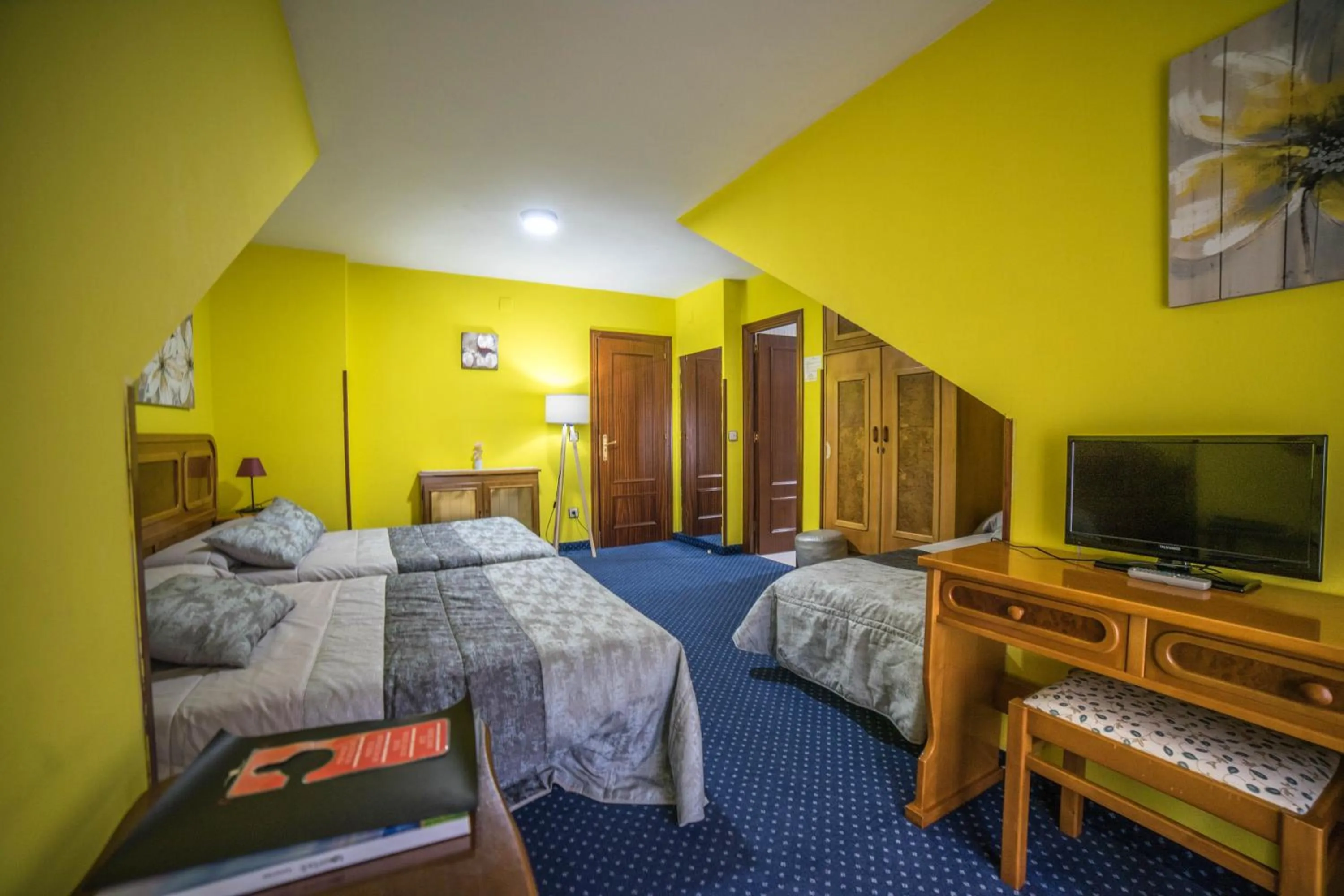 Bed in Alojamiento Calzada Romana