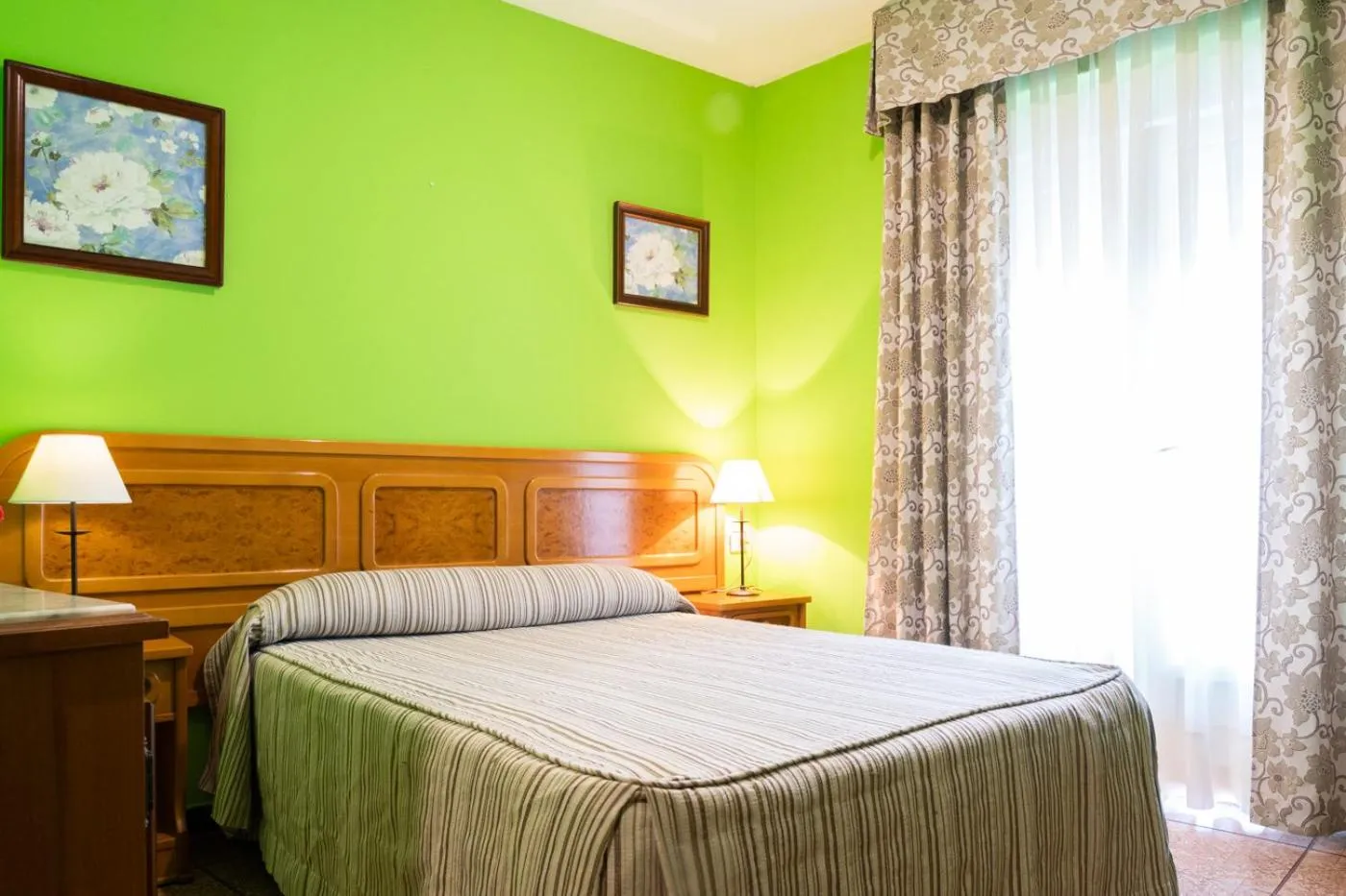 Bed in Alojamiento Calzada Romana