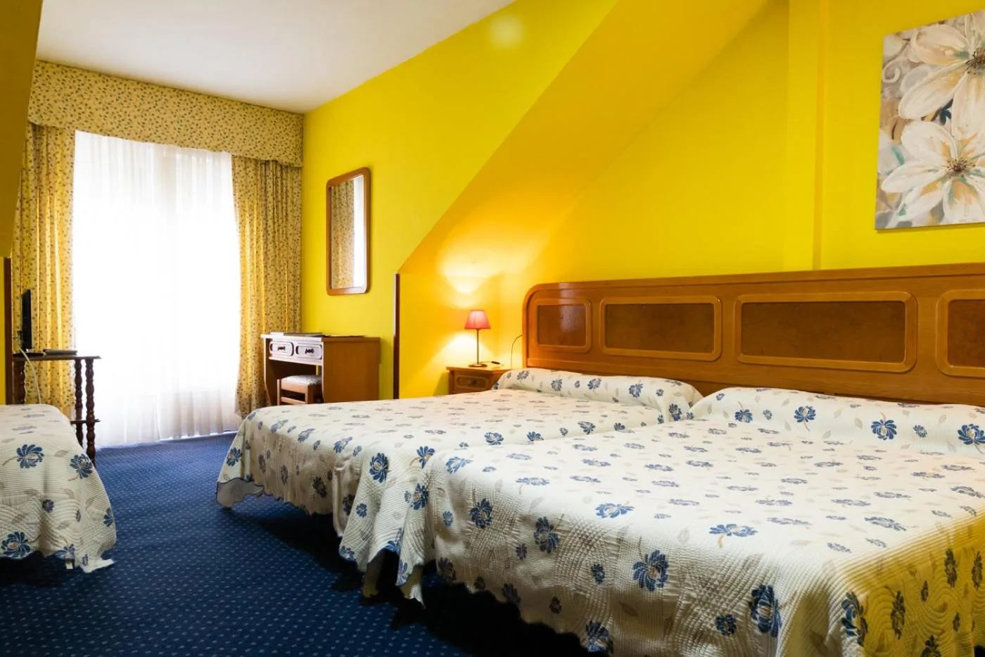 Bed in Alojamiento Calzada Romana