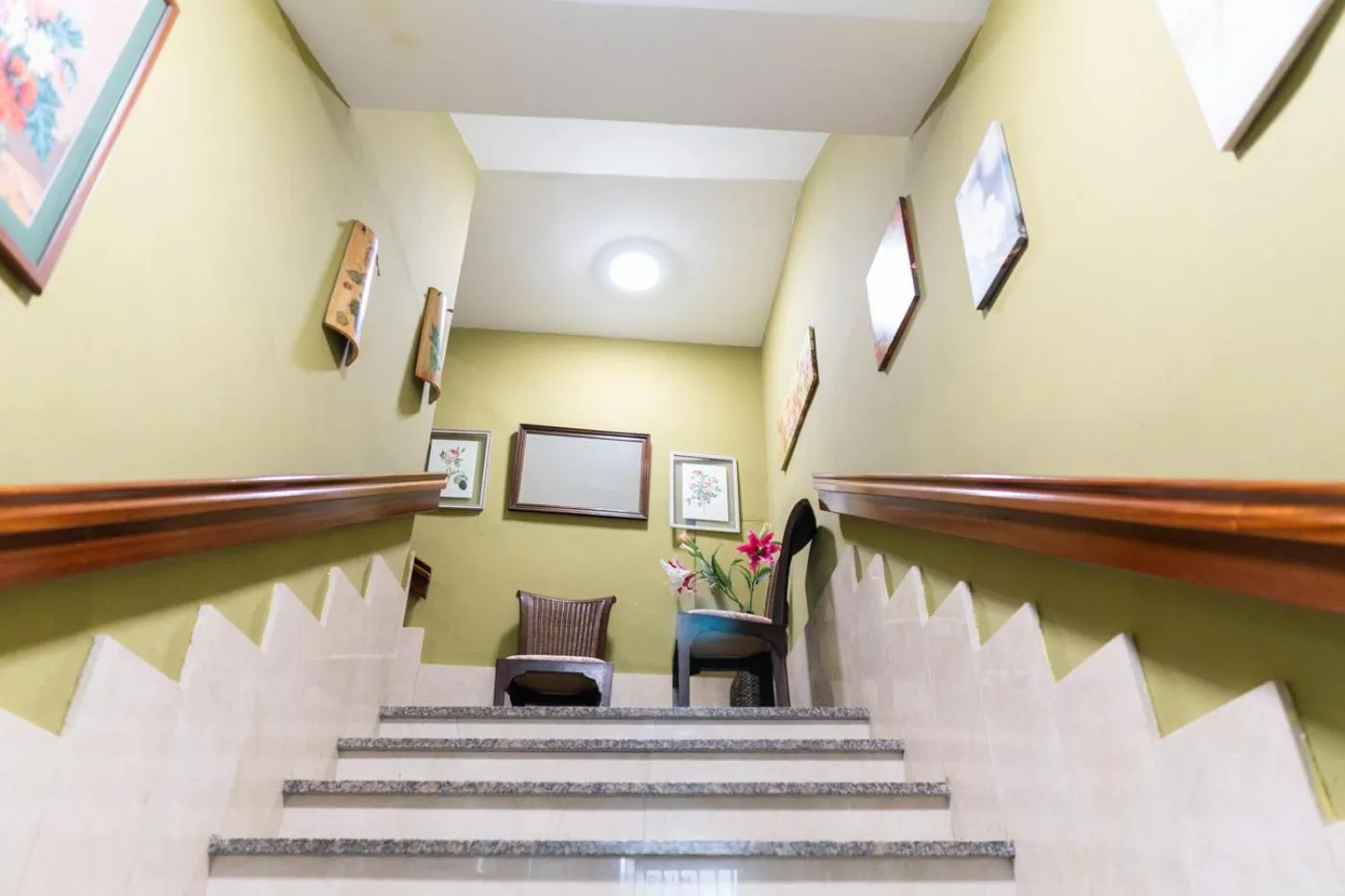 Lobby or reception in Alojamiento Calzada Romana