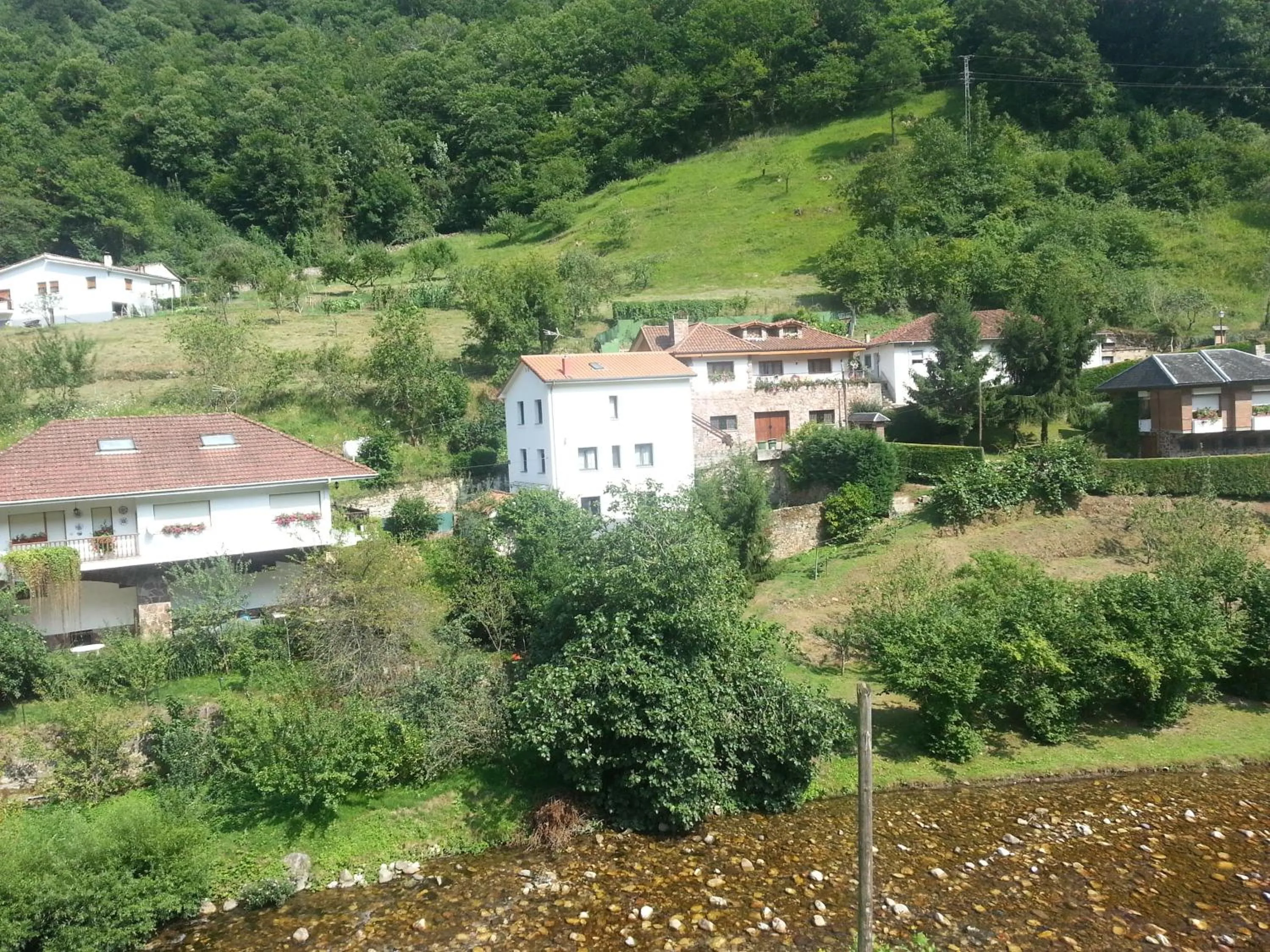 View (from property/room) in Alojamiento Calzada Romana