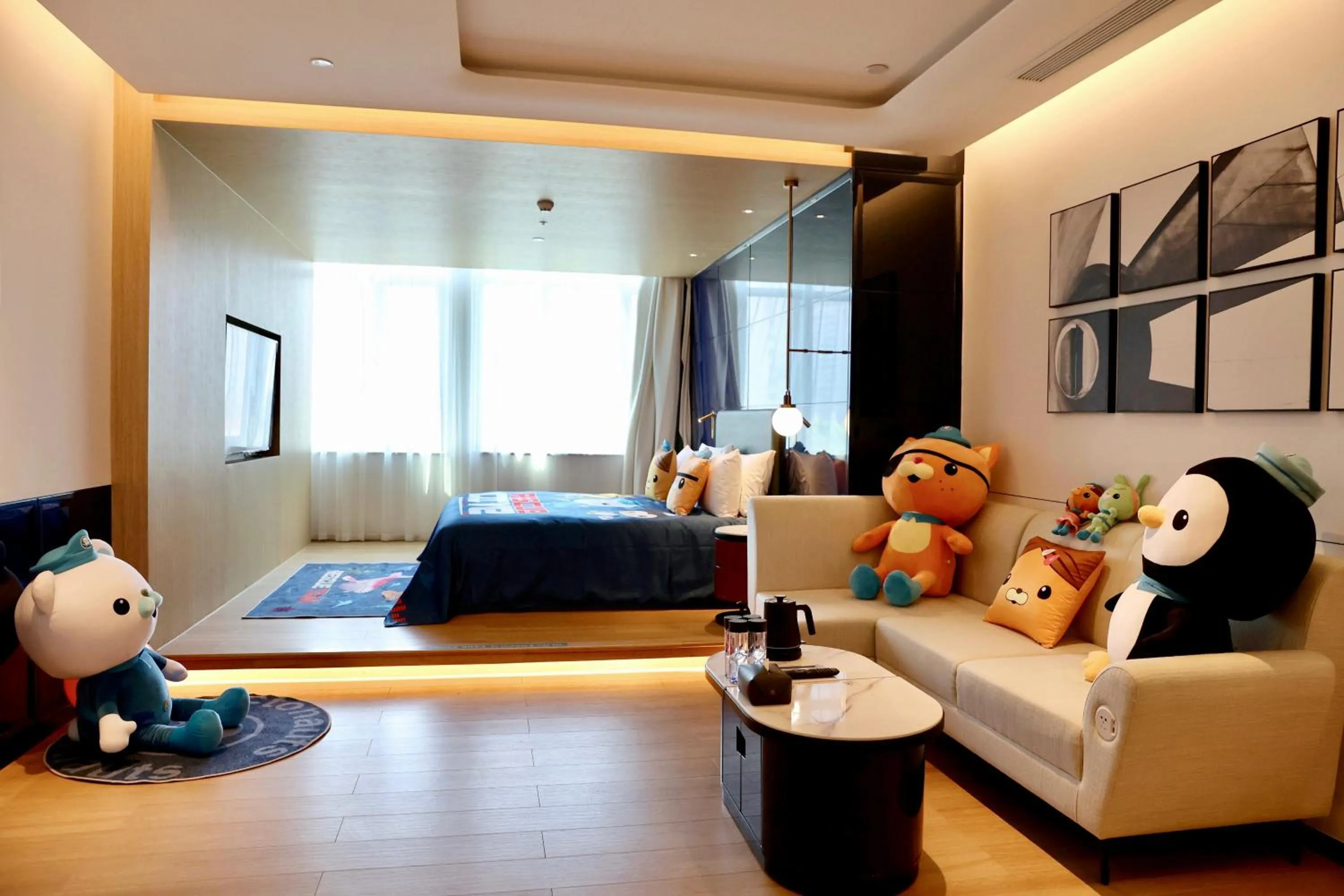 Bedroom, Bed in Atour Mansion Shanghai City Center-Free Laundry Service by butler-Free Night Snacks