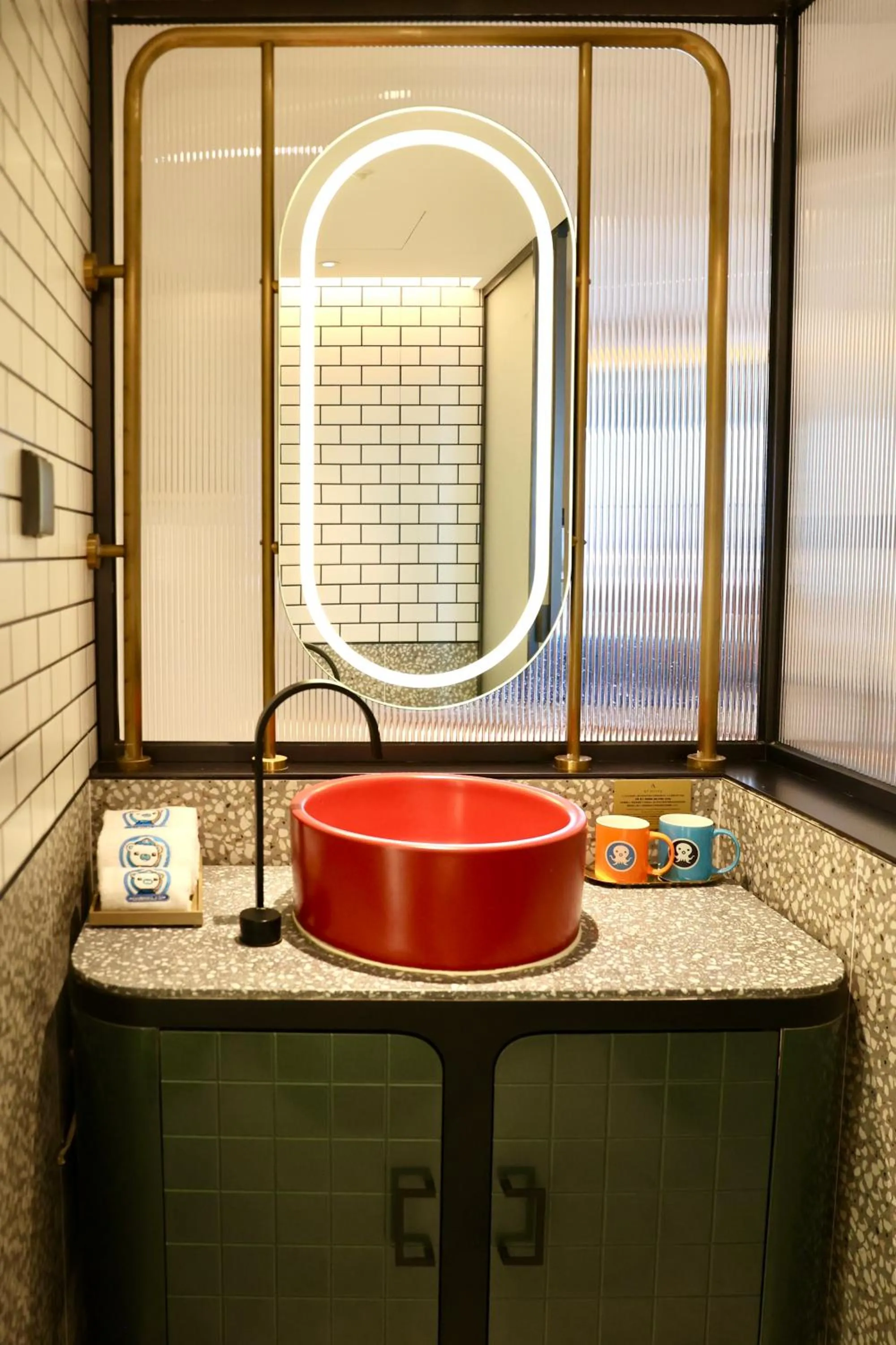 Bathroom in Atour Mansion Shanghai City Center-Free Laundry Service by butler-Free Night Snacks