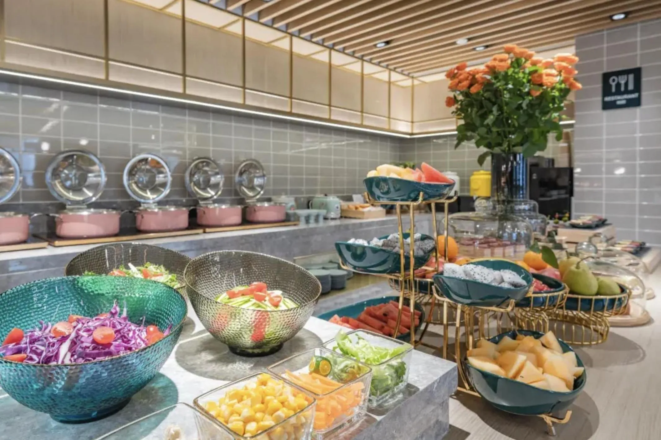 Breakfast in Atour Hotel Shanghai Pudong Airport Chuansha Station