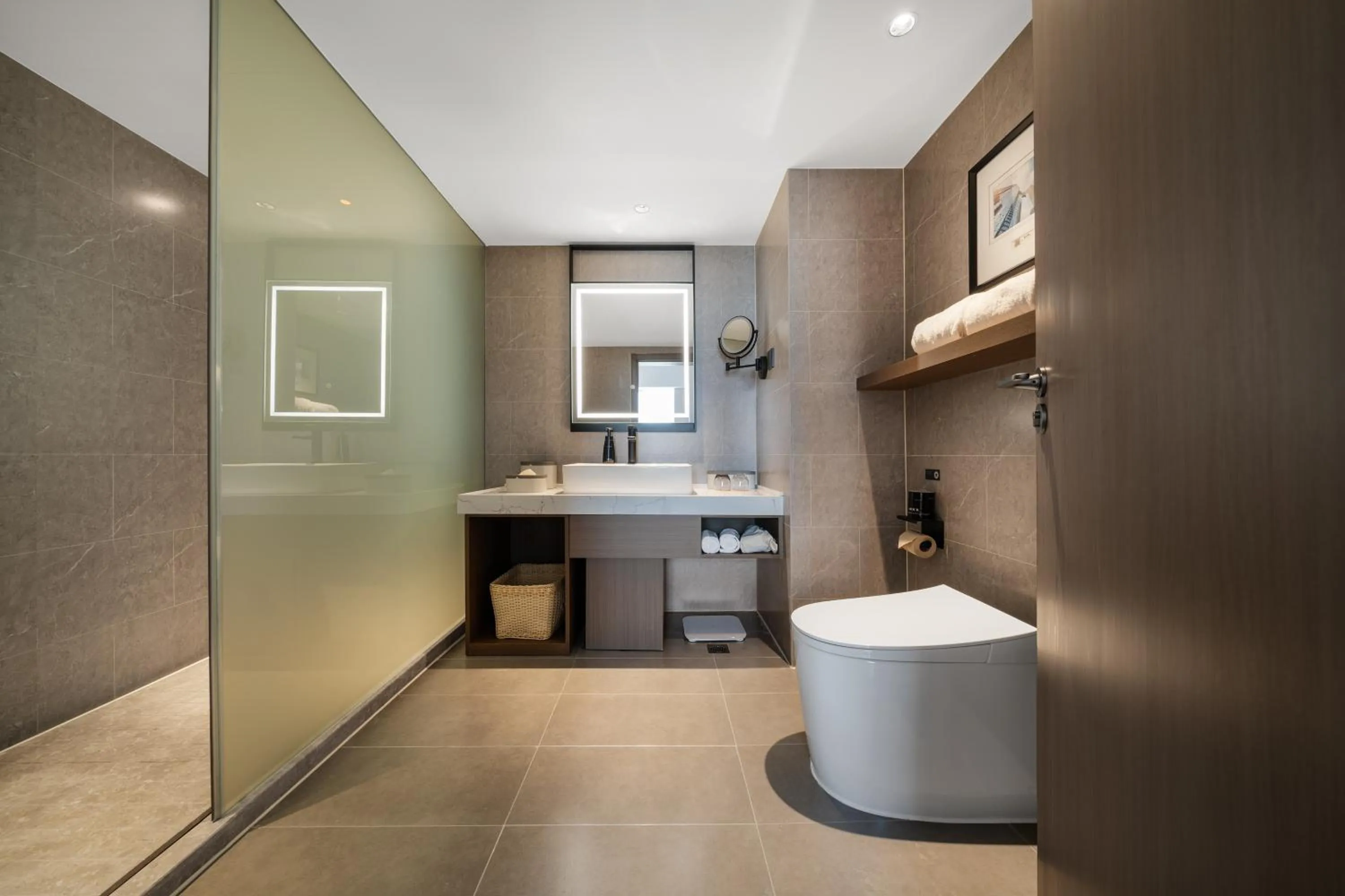 Toilet in Atour Hotel Chengdu Taikoo Li Riverside