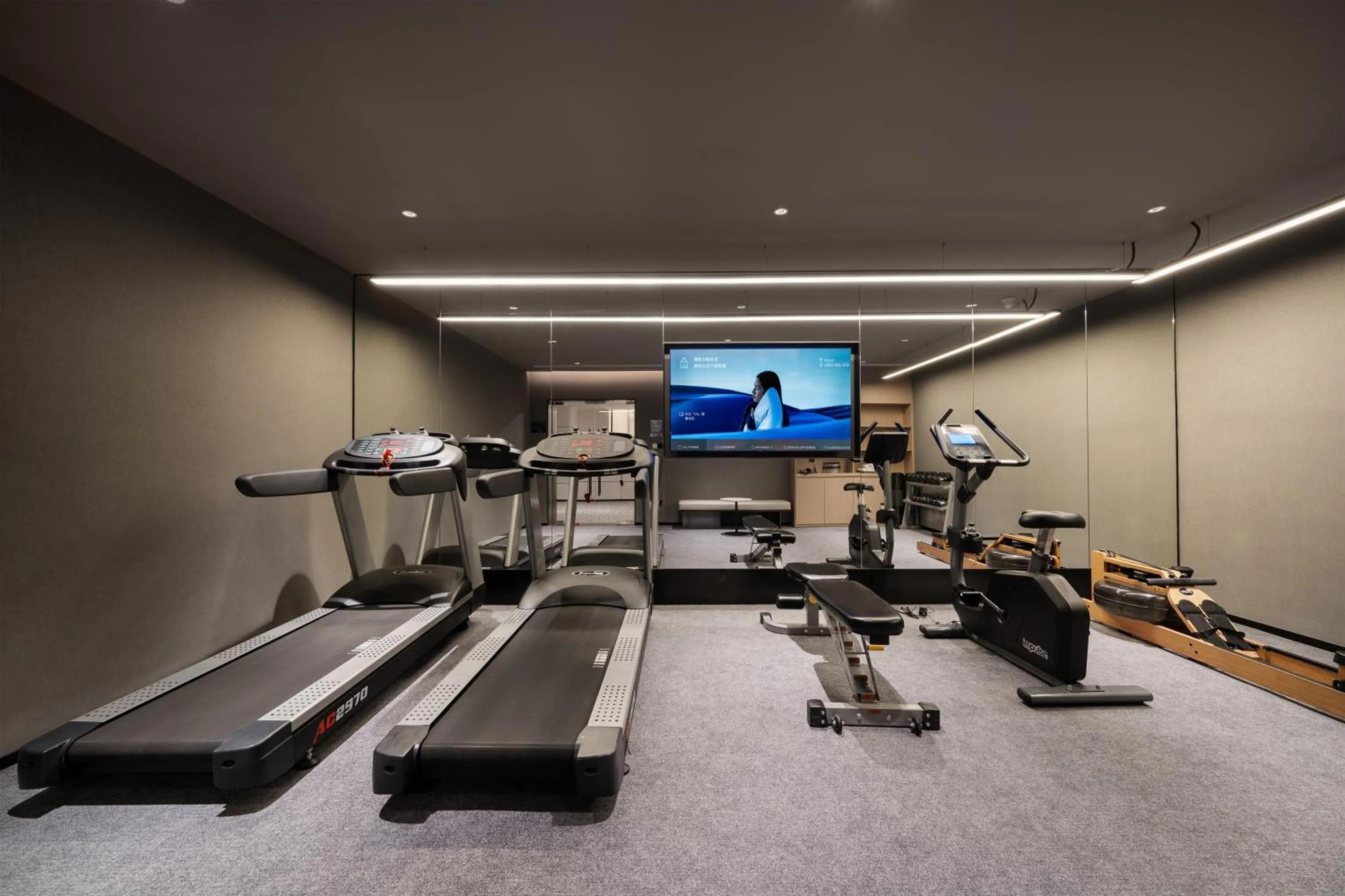 Fitness centre/facilities in Atour Hotel Chengdu Taikoo Li Riverside