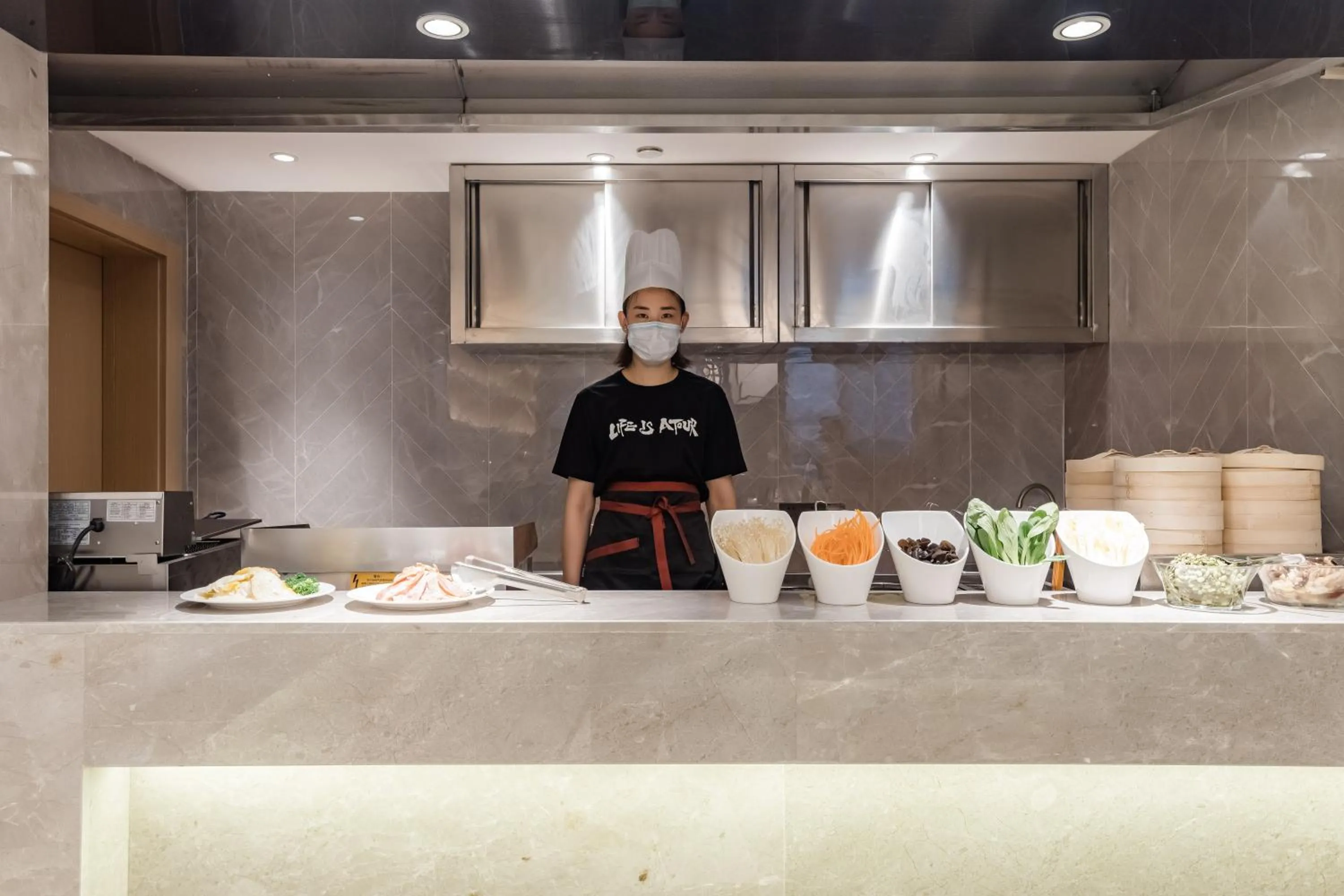 Food in Atour Hotel Ningbo Yinzhou Impression City