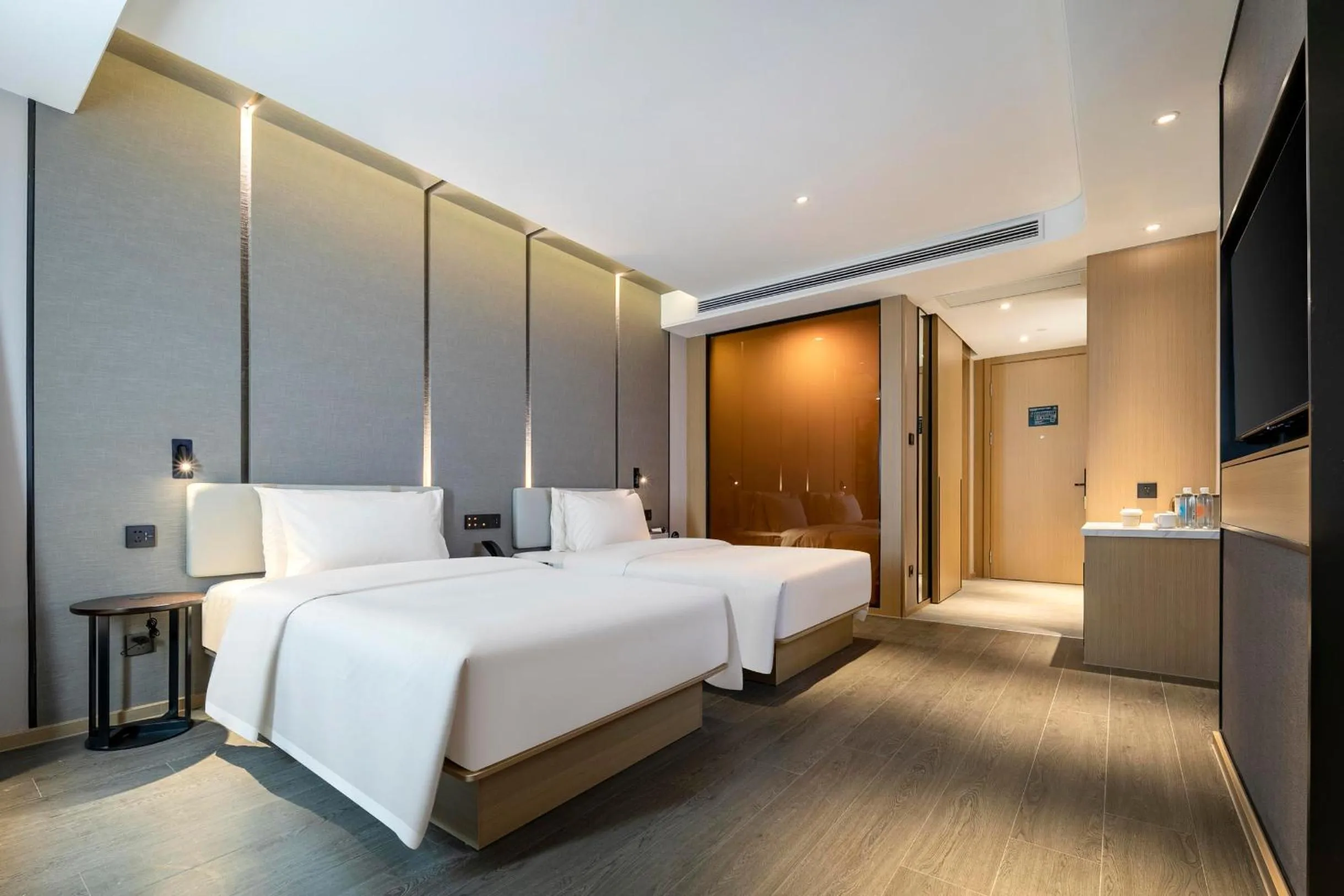 Bed in Atour Hotel Shaoxing Heqiao