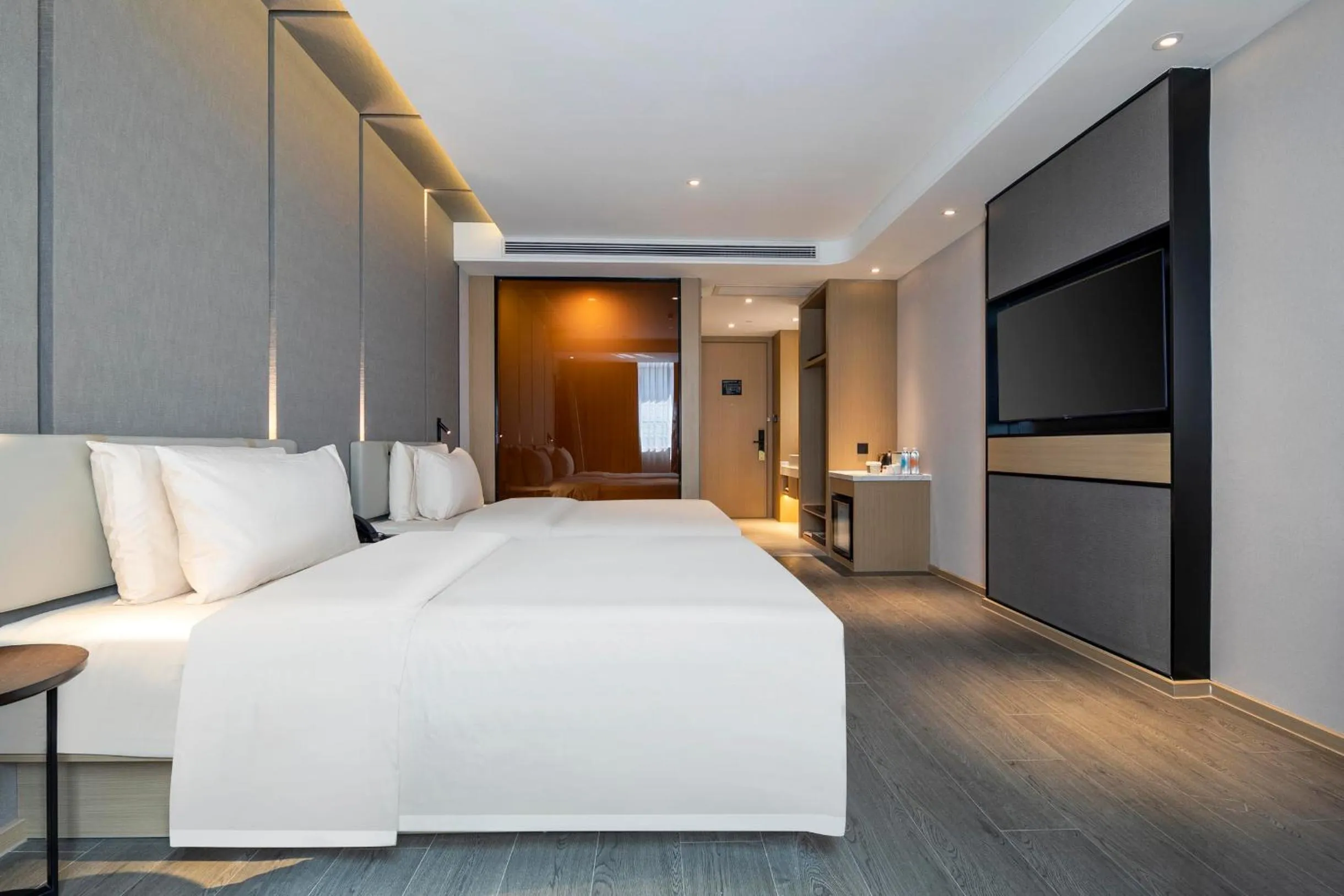 Bed in Atour Hotel Shaoxing Heqiao