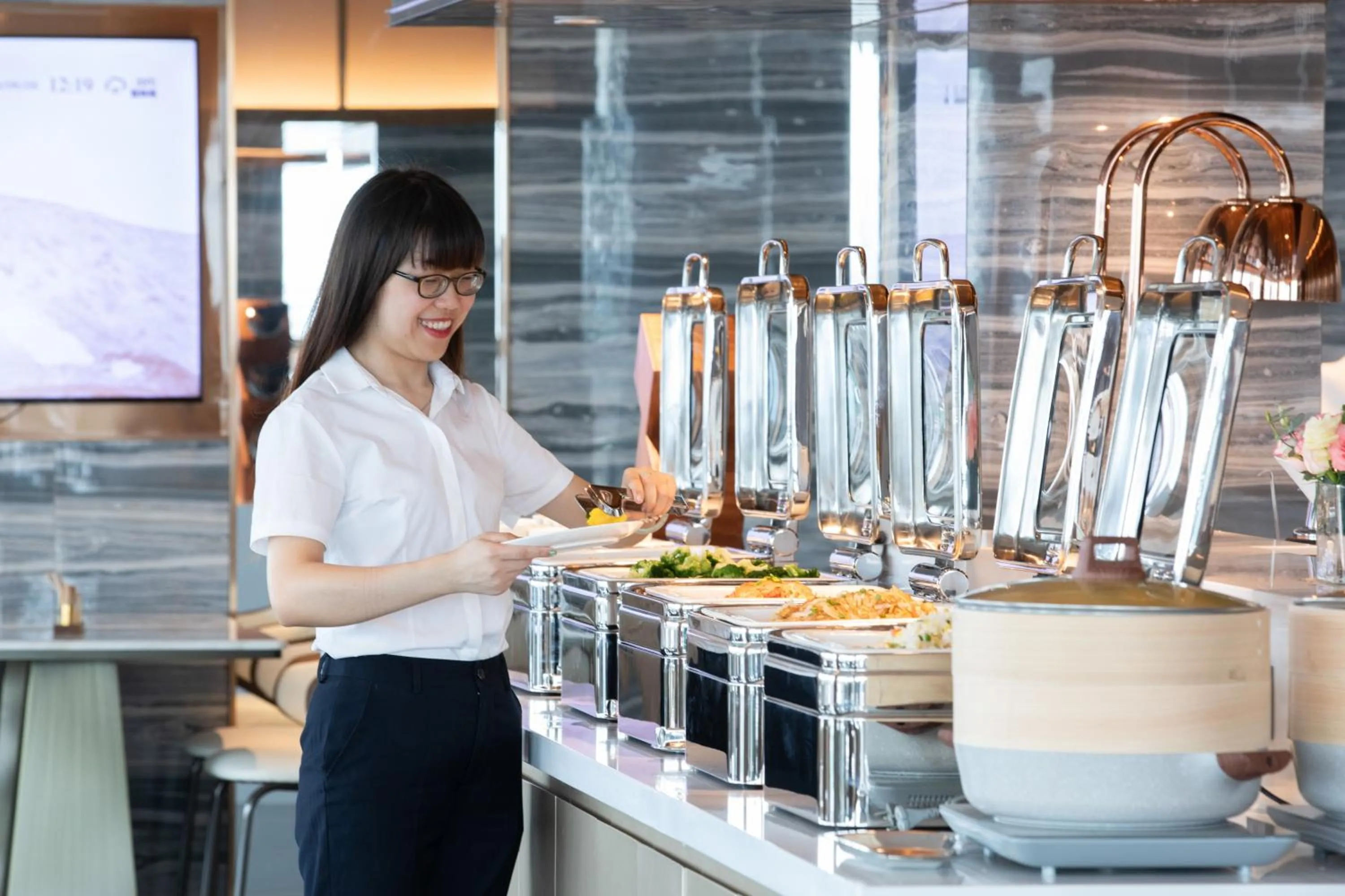 Breakfast in Atour Hotel Guangzhou Huangpu Development Zone Baoying