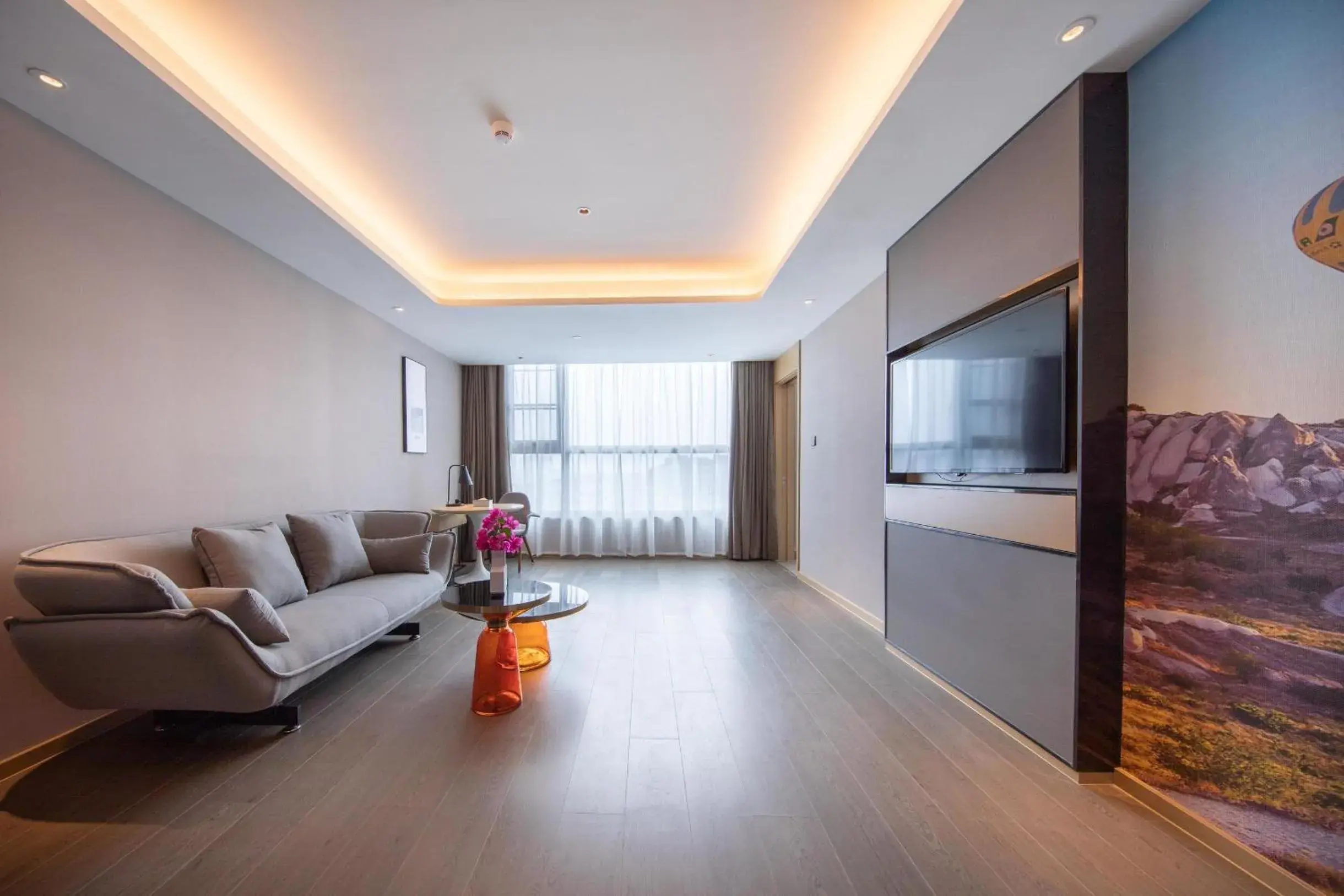 Living room in Atour Hotel Shenzhen Fuhai International Convention and Exhibition Center Living room in Atour Hotel Shenzhen Fuhai International Convention and Exhibition Center