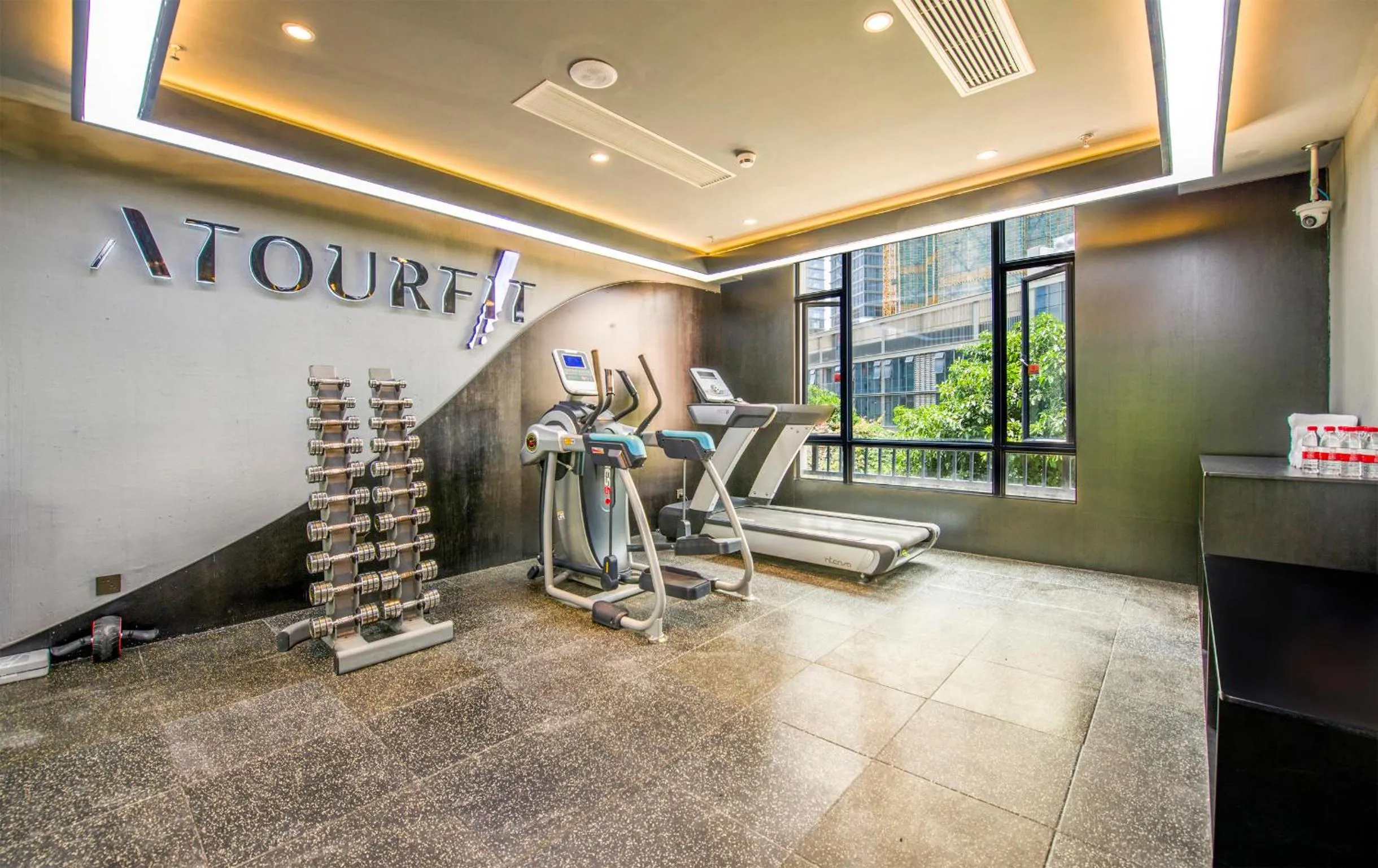 Fitness centre/facilities in Atour Hotel Shenzhen Nanshan Shekou