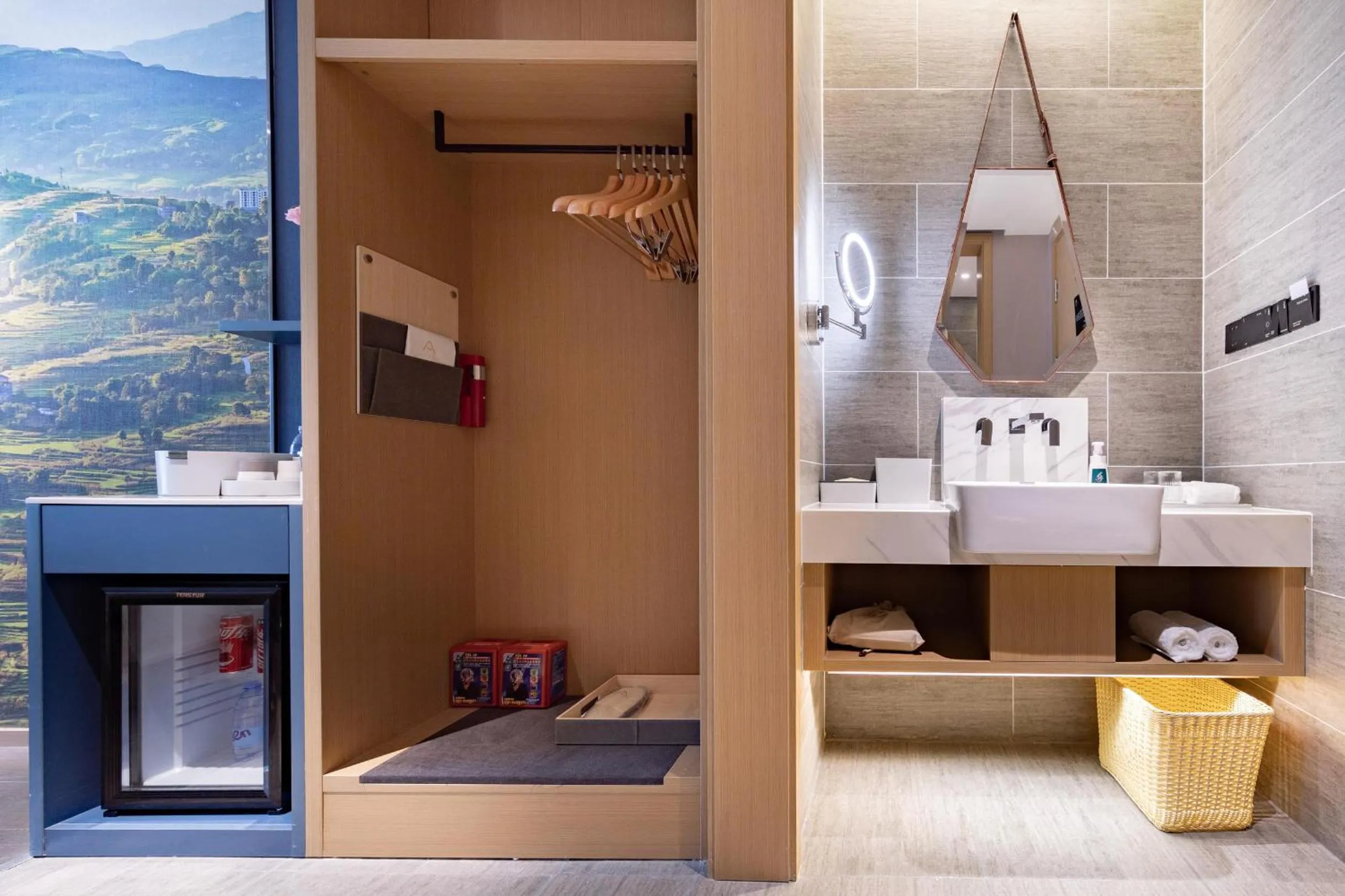 Bathroom in Atour Hotel Chongqing Guanyinqiao Flower Garden