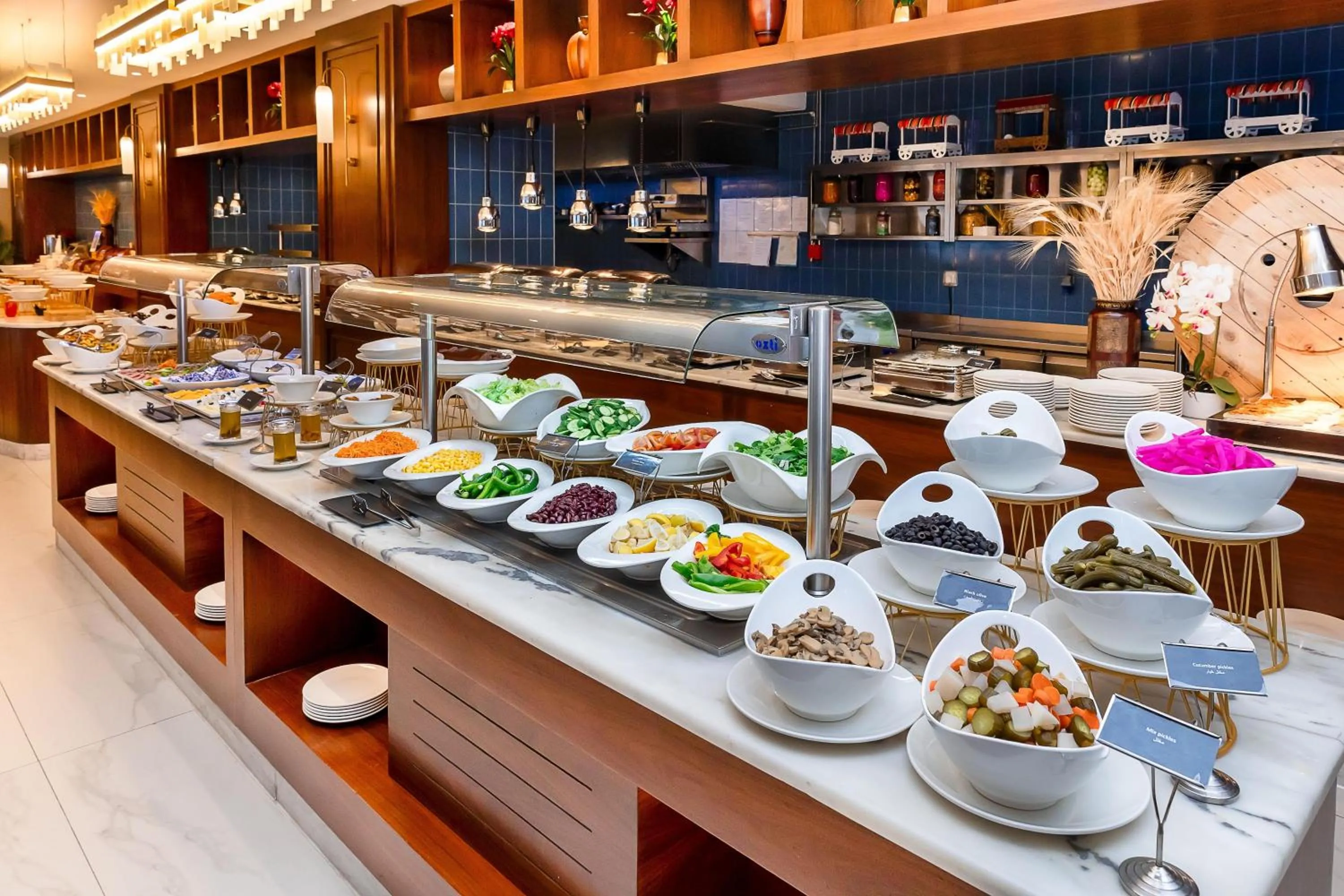 Breakfast in Radisson Blu Hotel, Amman Galleria Mall