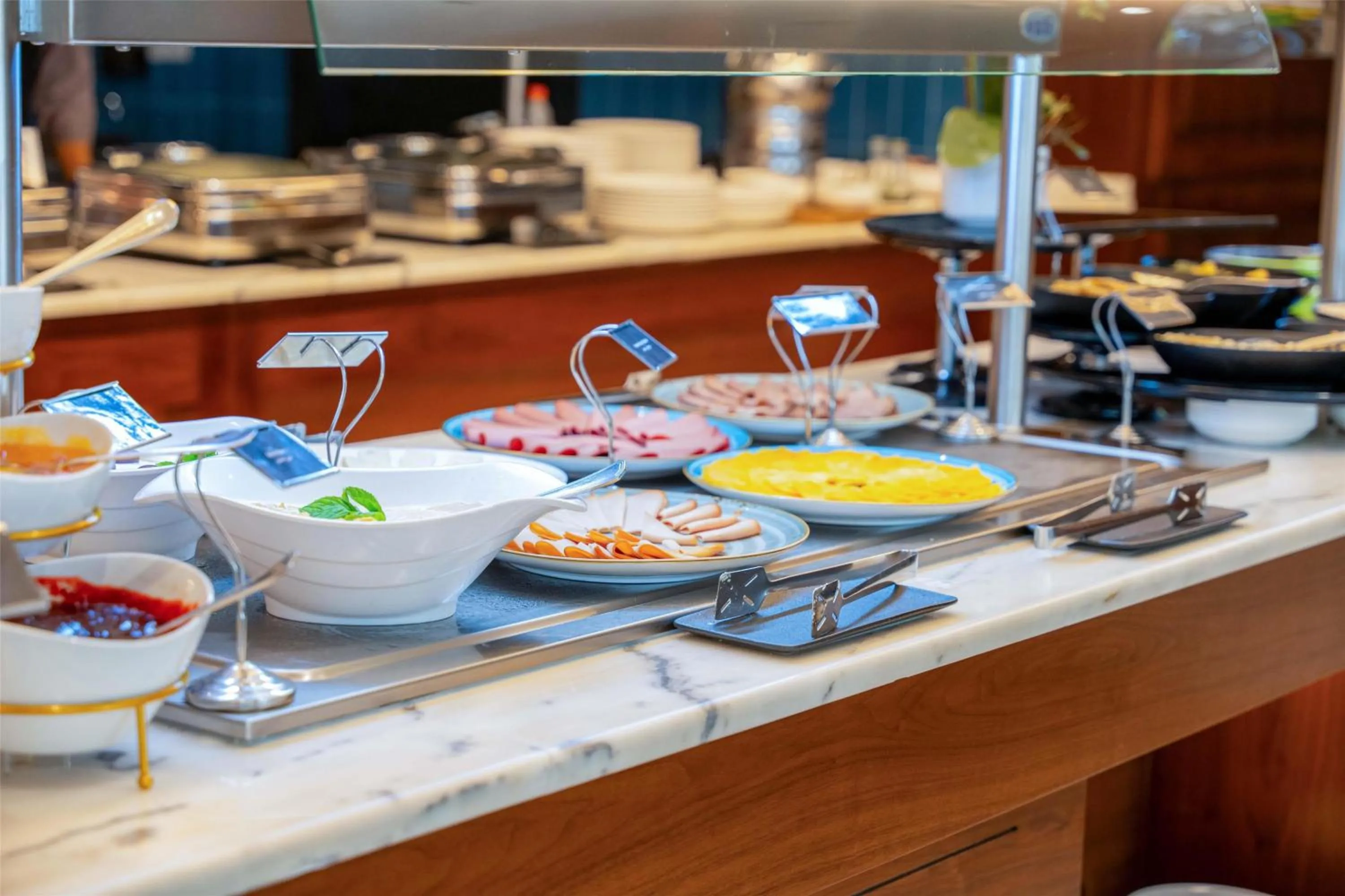 Breakfast in Radisson Blu Hotel, Amman Galleria Mall