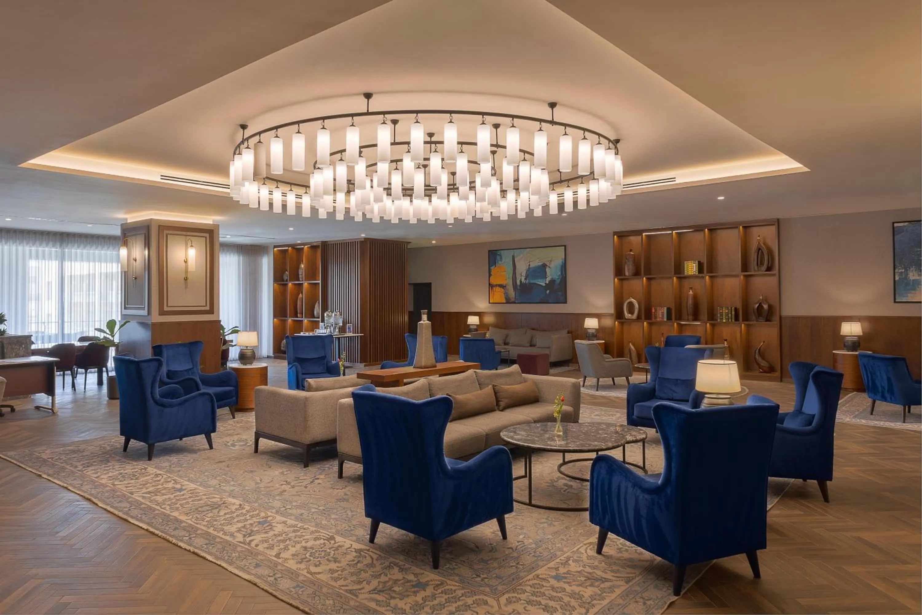 Lobby or reception in Radisson Blu Hotel, Amman Galleria Mall