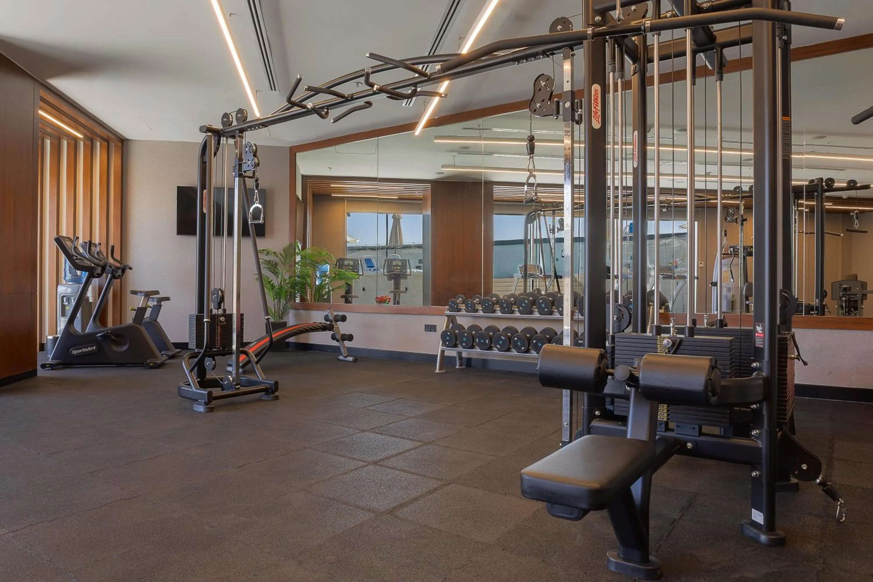 Fitness centre/facilities in Radisson Blu Hotel, Amman Galleria Mall