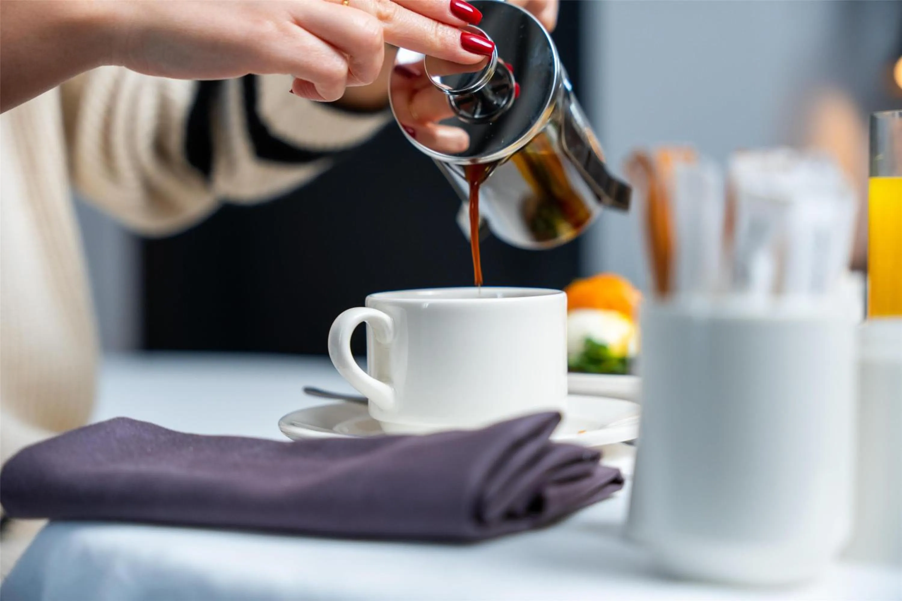 Breakfast in Radisson Blu Hotel, Amman Galleria Mall