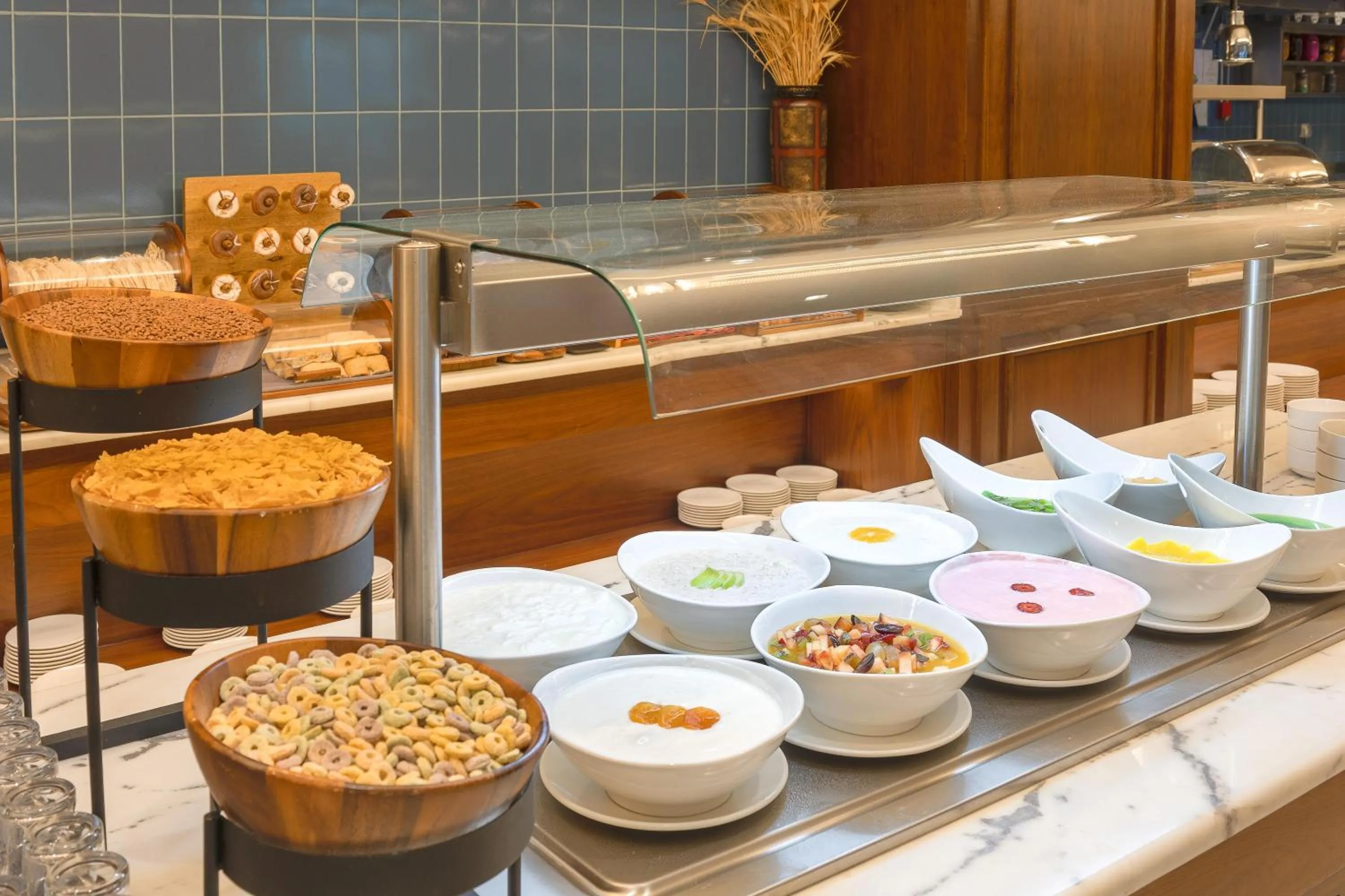 Breakfast in Radisson Blu Hotel, Amman Galleria Mall