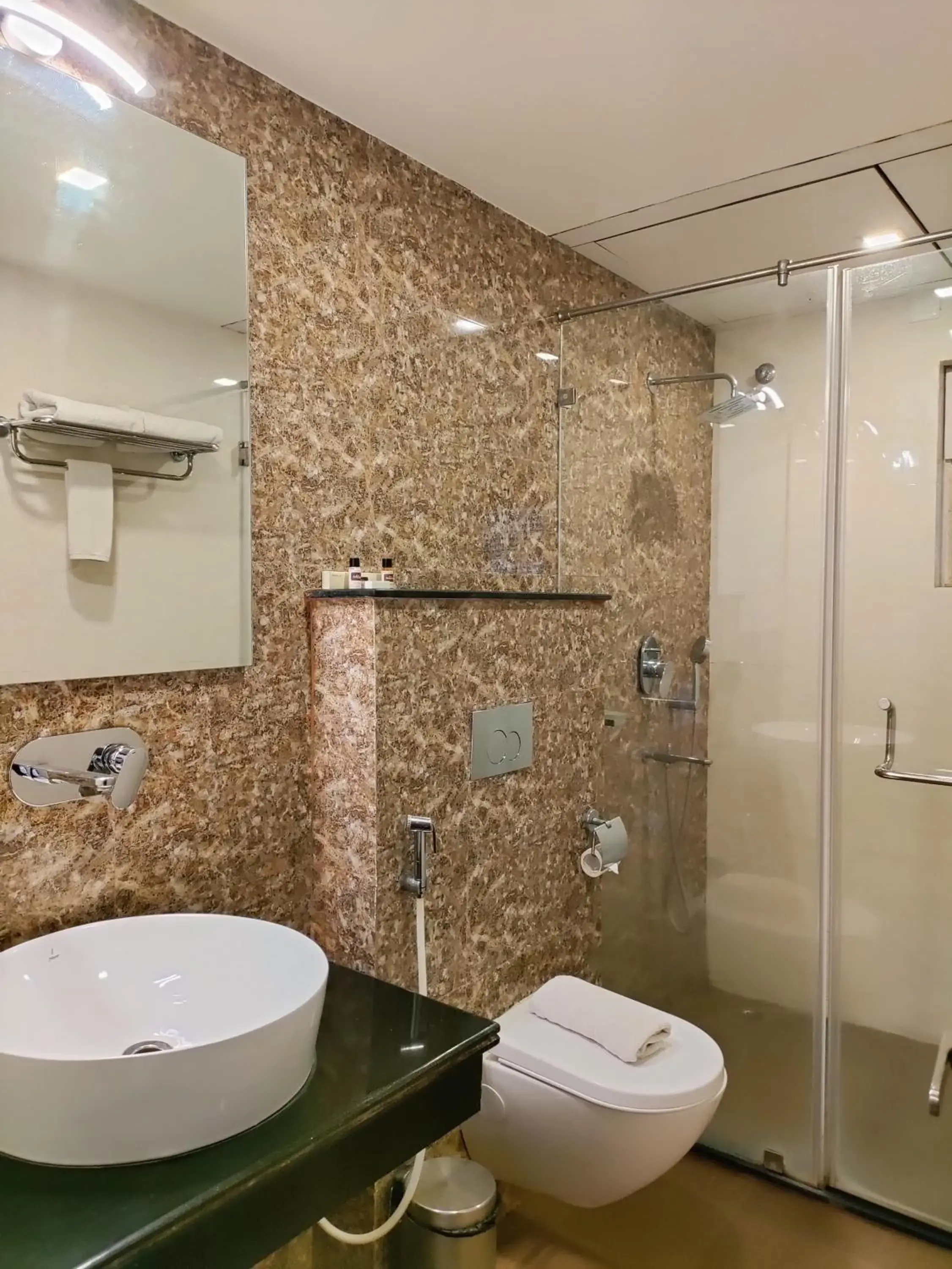 Bathroom in Sambhabana Hotel & Suites Bathroom in Sambhabana Hotel & Suites