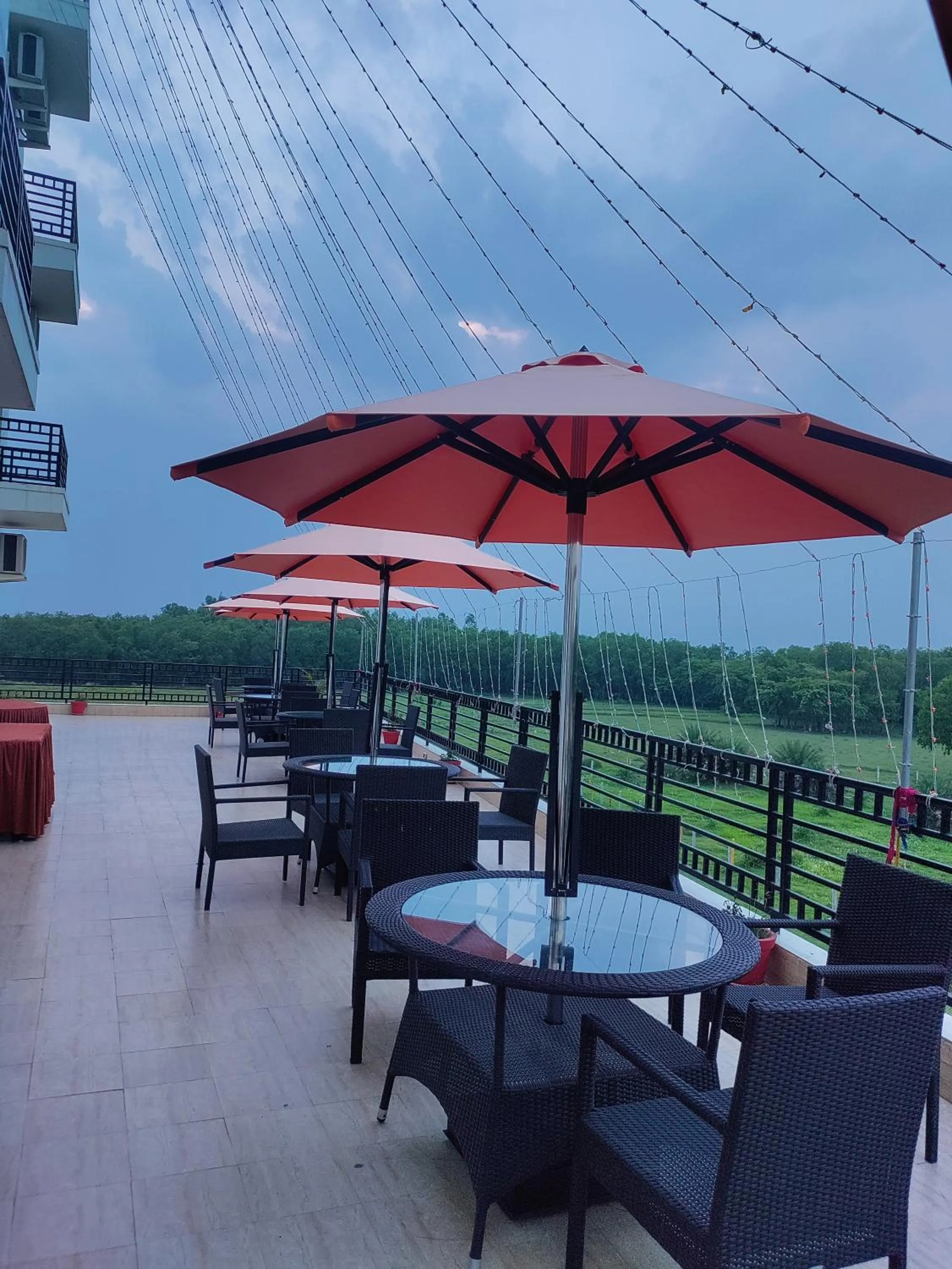 Balcony/Terrace in Sambhabana Hotel & Suites